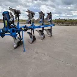 Arado Lemken Europal 6, 4 surcos, año de fabricación 2008