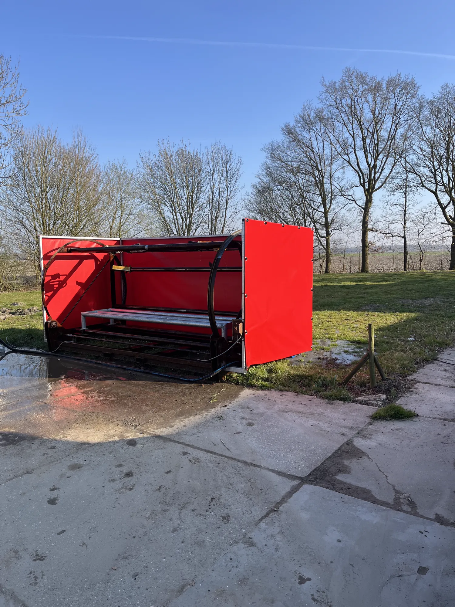 Kistenwasser huren voor aardappelen, bollen & appels