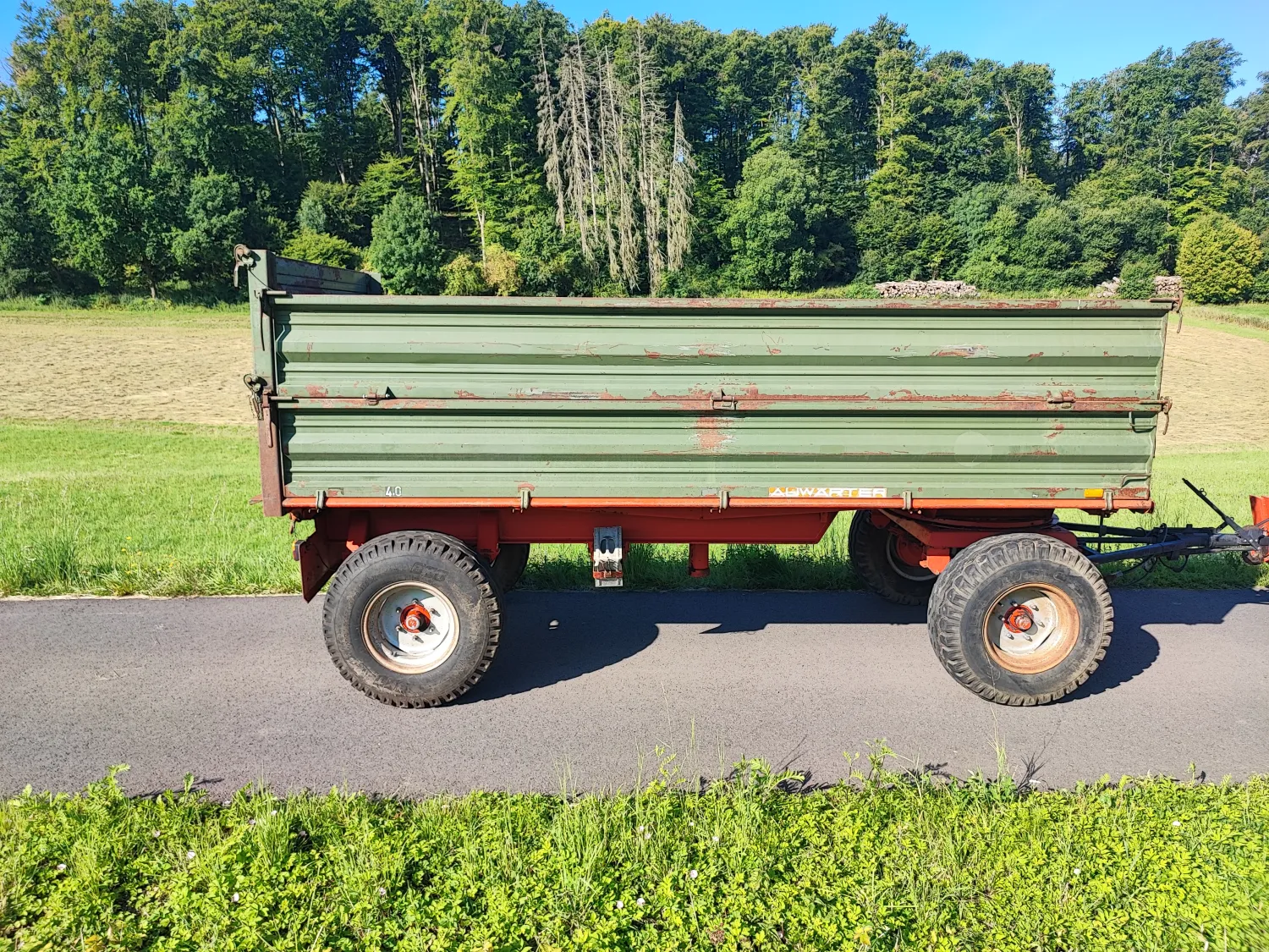Auwarter Dreiseitenkipper 8t - Top Zustand