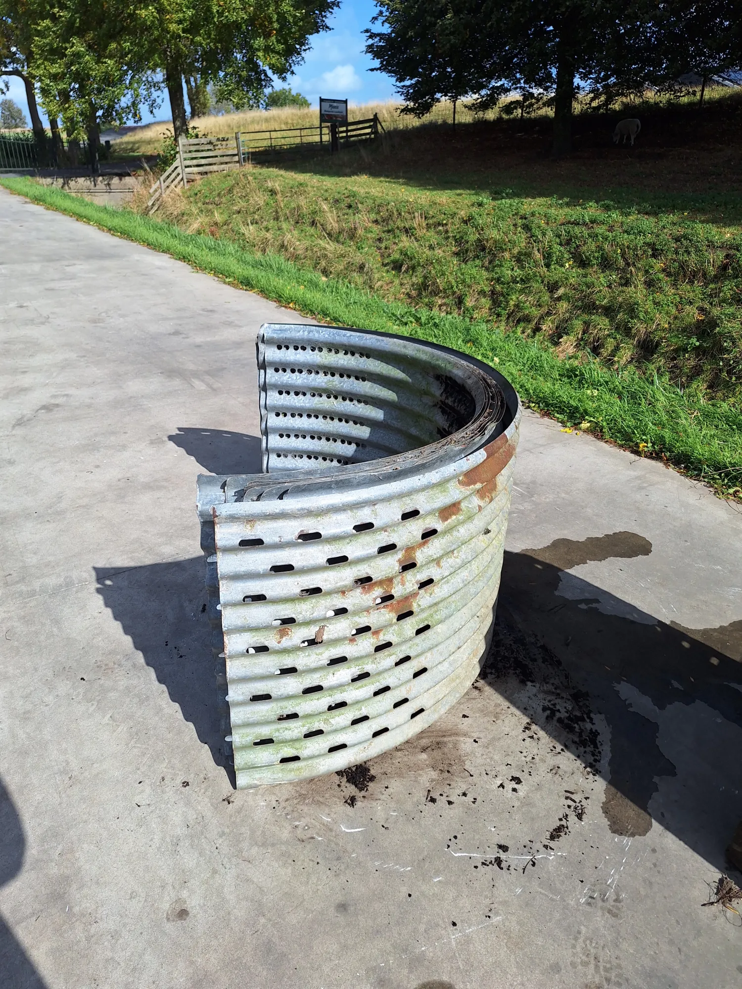 Halfronde ventilatiekanalen te koop - 25 stuks
