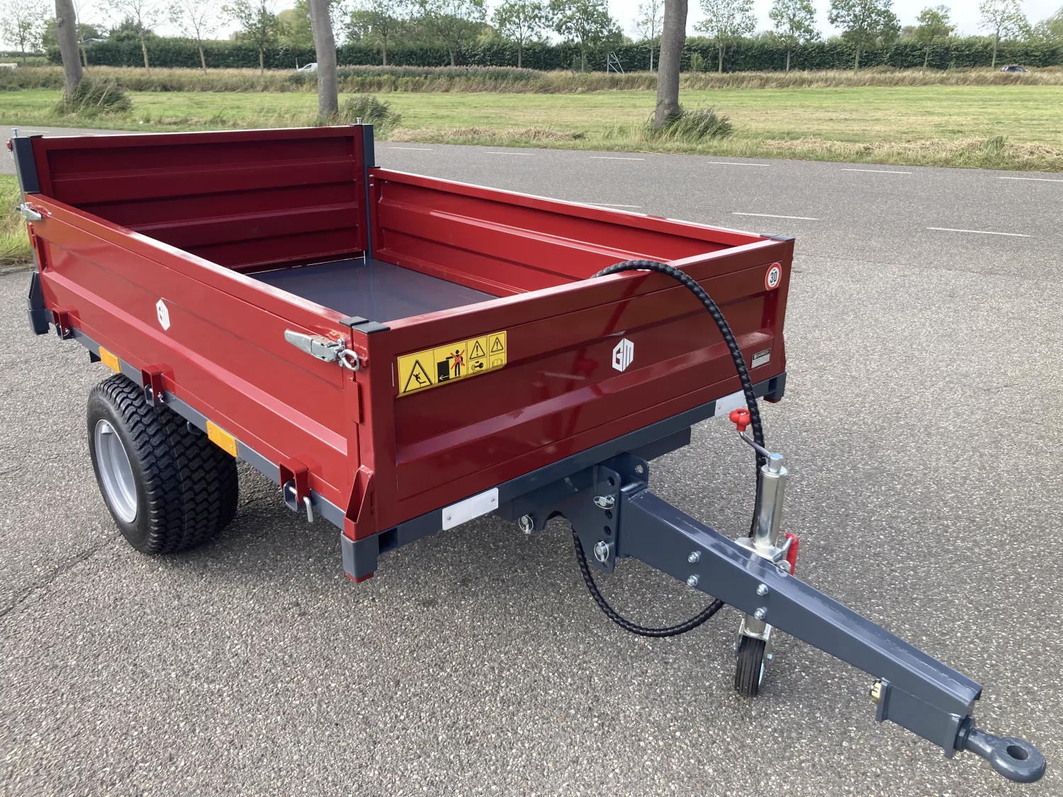 Mini Kipper voor Compact Trekkers | Hydraulisch Kippend