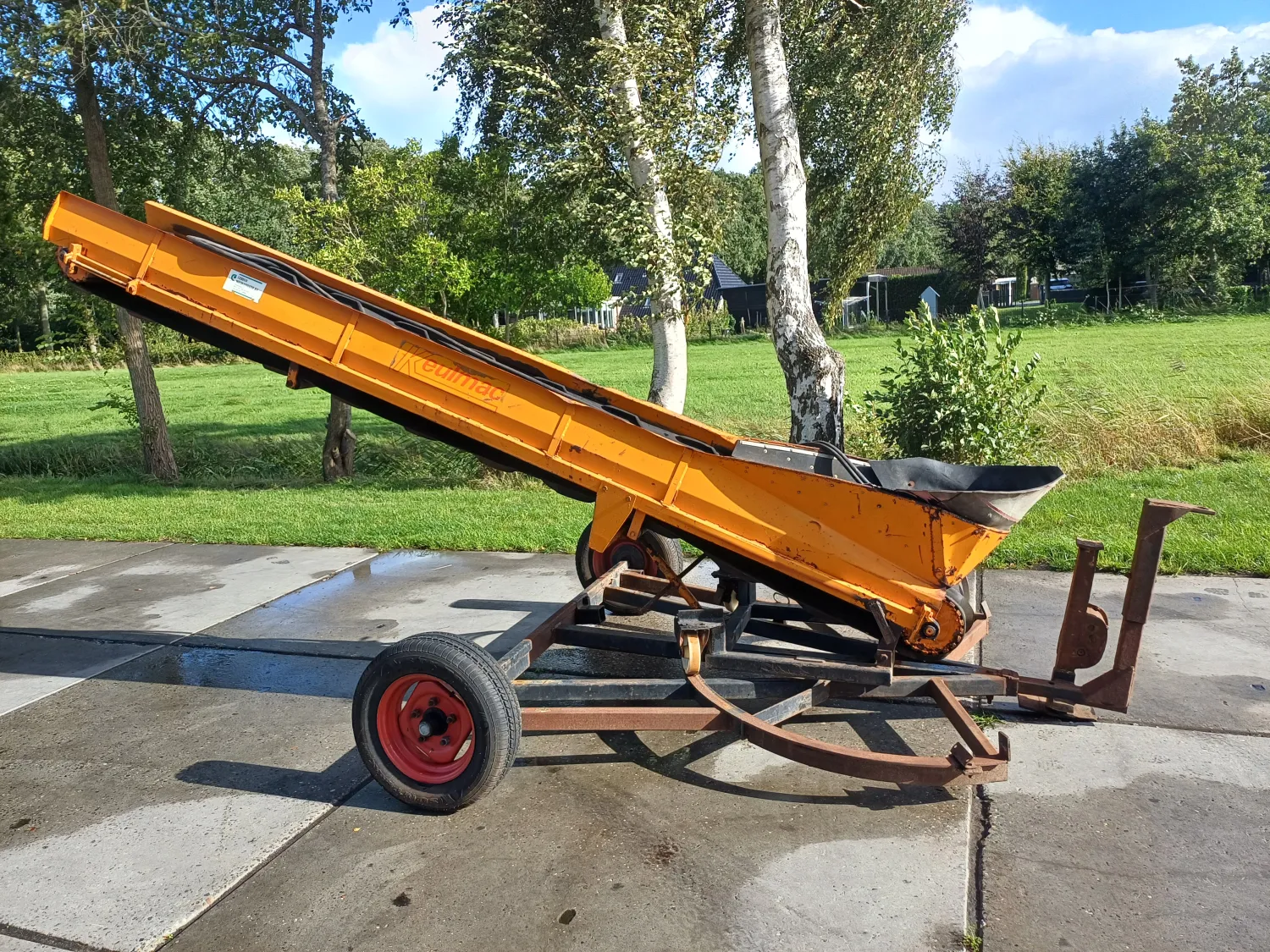 Keulmac Förderband - 4 Meter - Hydraulisch Angetrieben