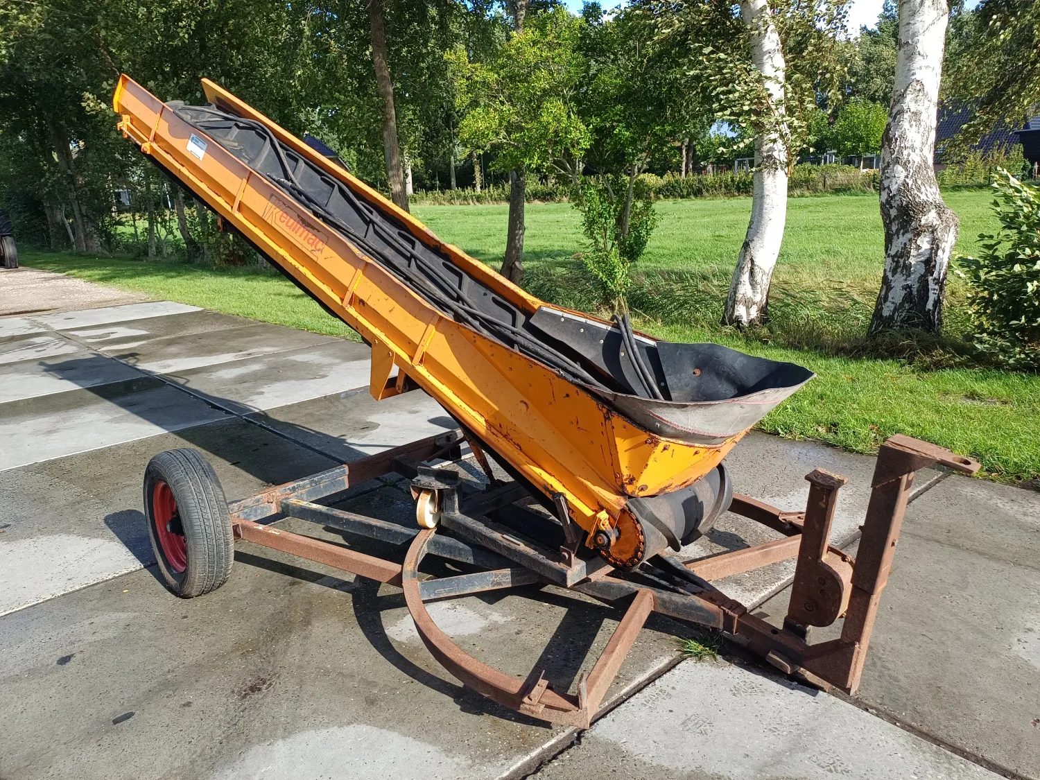 Keulmac Förderband - 4 Meter - Hydraulisch Angetrieben