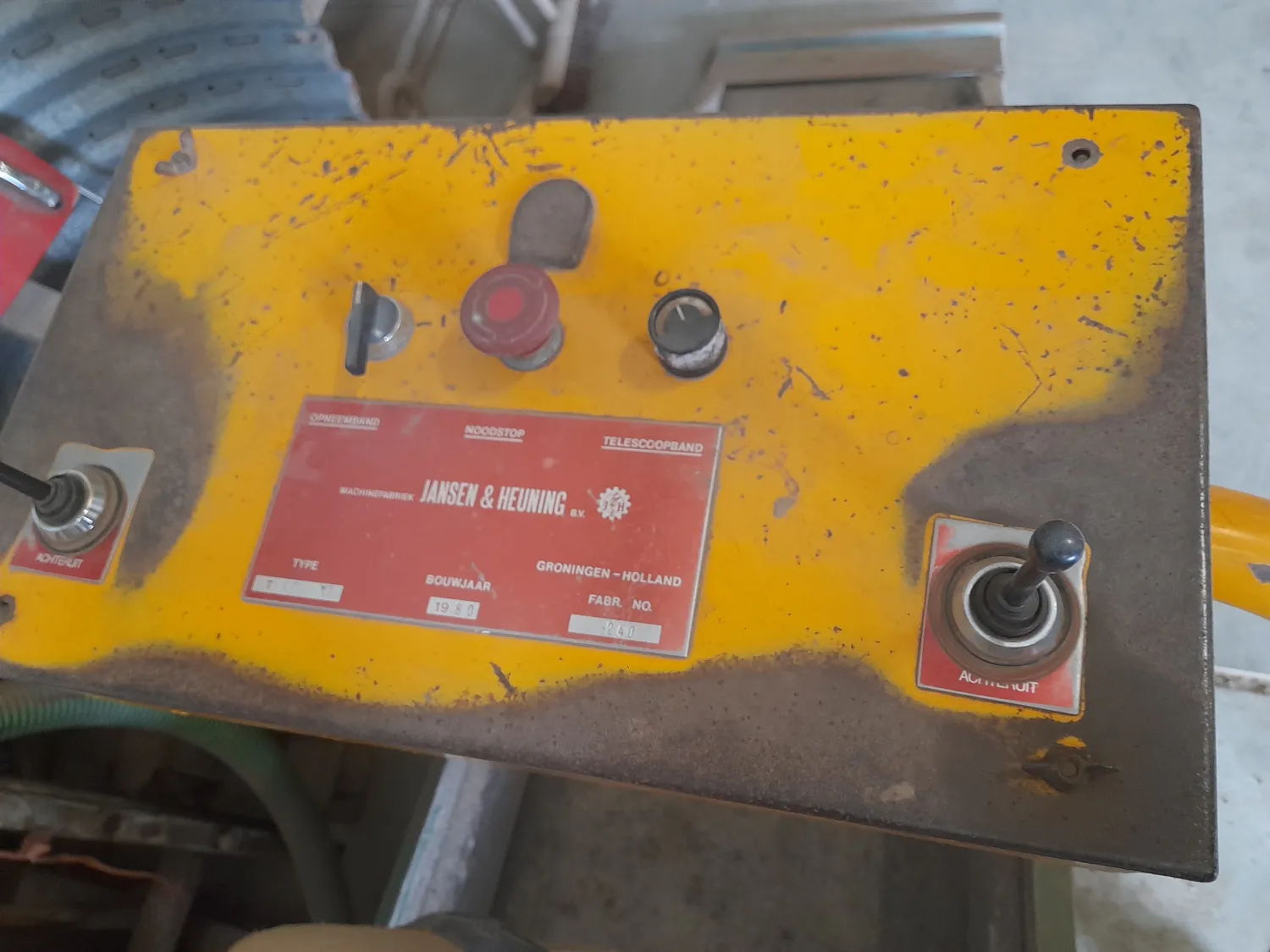 Jansen Honing Opschepmachine 60cm - Te Koop