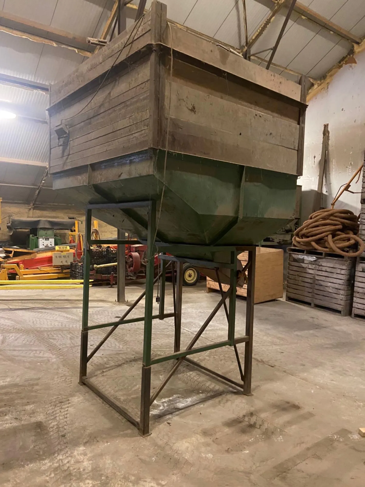 Bunker à pommes de terre - Capacité 3750 kg - Système Cascade