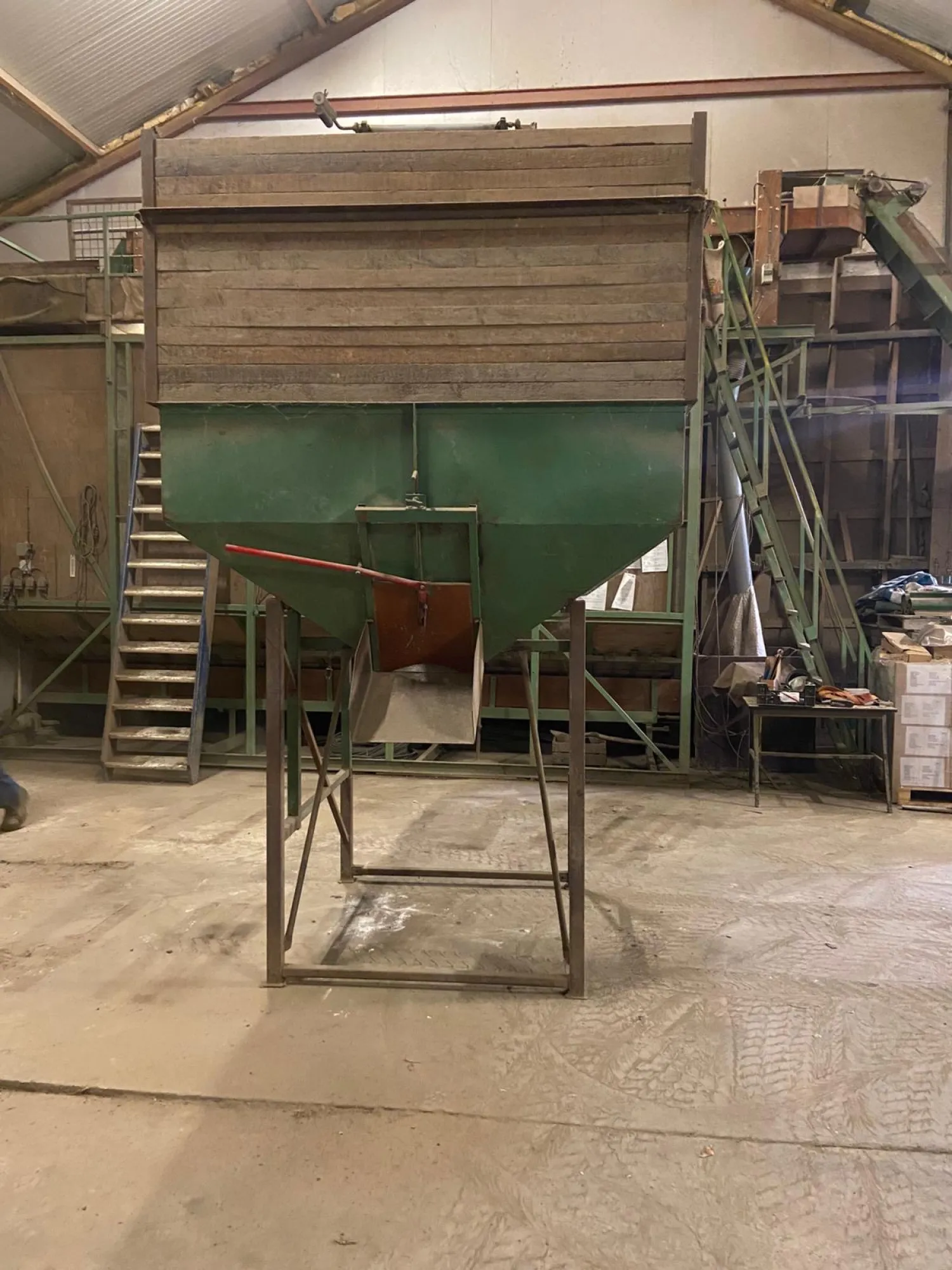 Bunker à pommes de terre - Capacité 3750 kg - Système Cascade