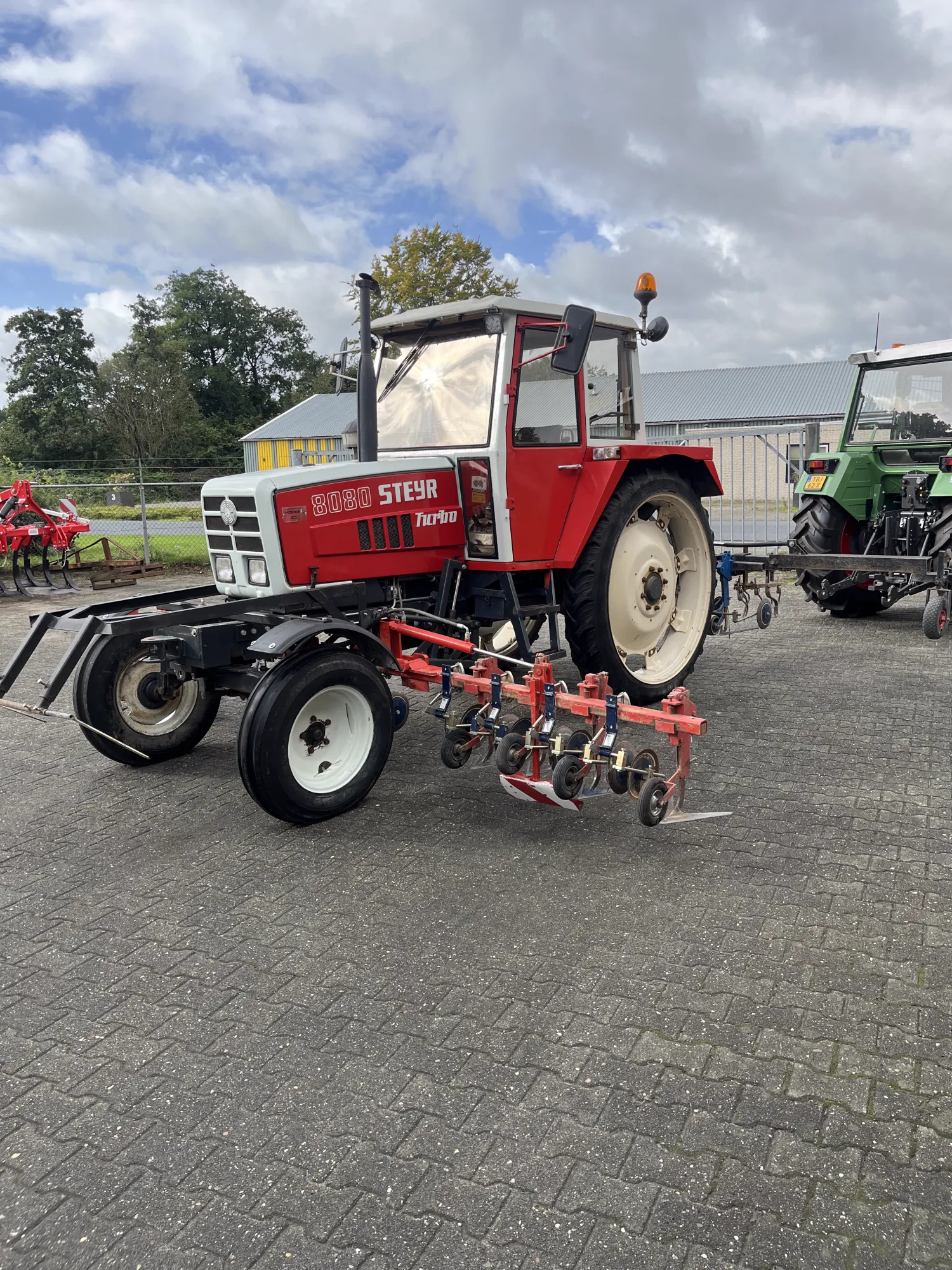 Steyr 8080 Turbo Hacktraktor zu verkaufen | 8360 Stunden