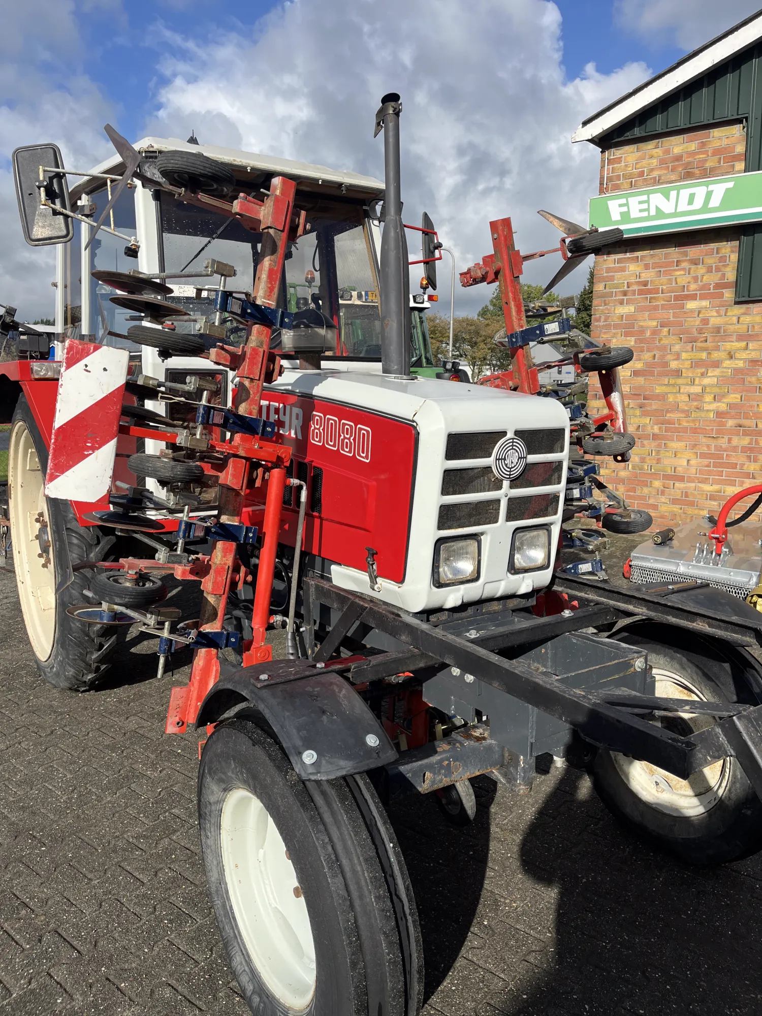 Steyr 8080 Turbo Hacktraktor zu verkaufen | 8360 Stunden