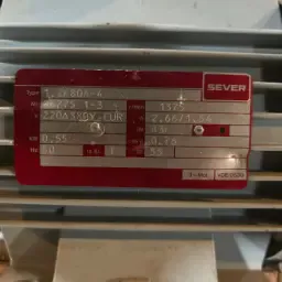 Elektromotoren voor Ventilatie | 0,55 kW Nieuw