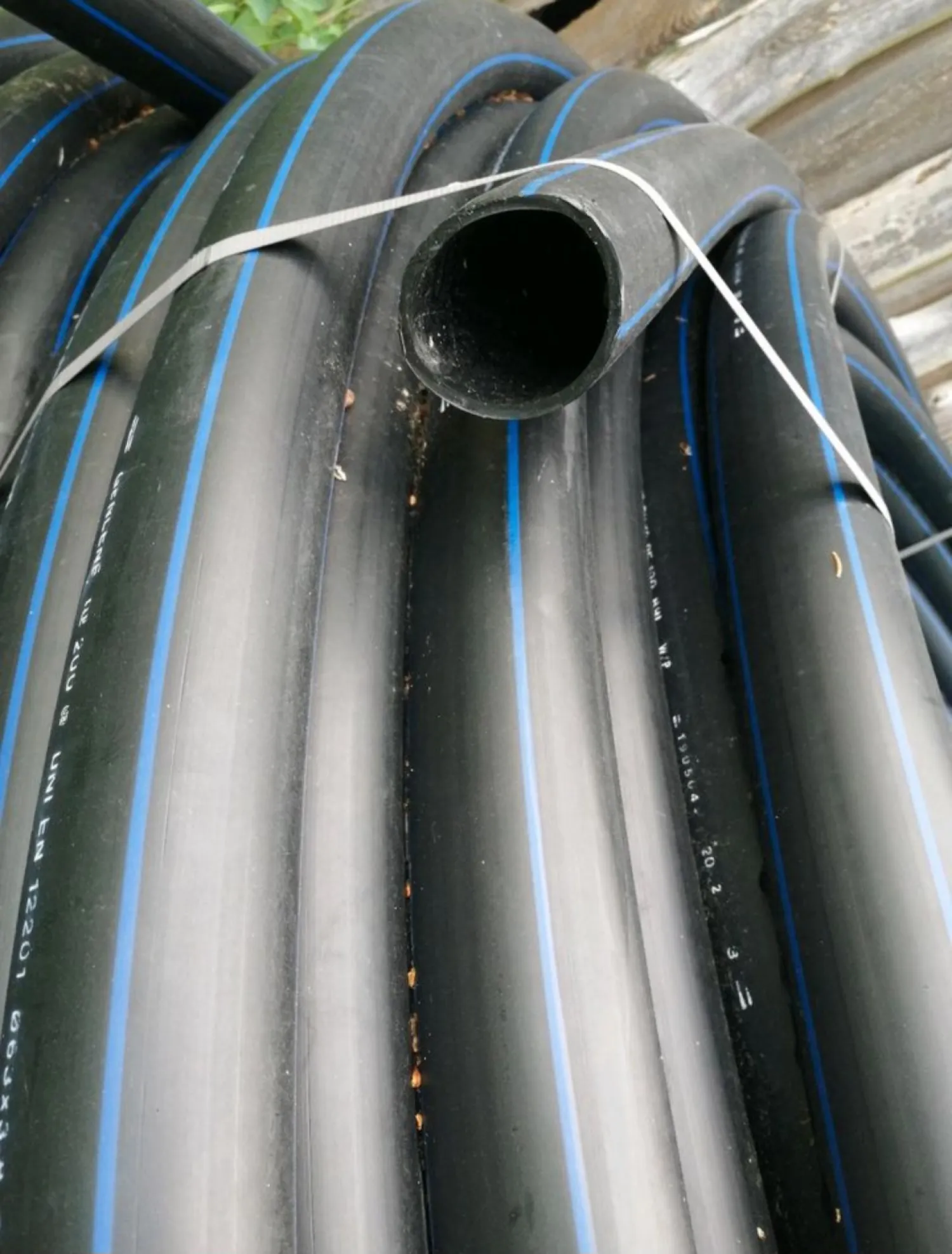 63mm PE-Rohr, 50m Ringe – Bewässerung