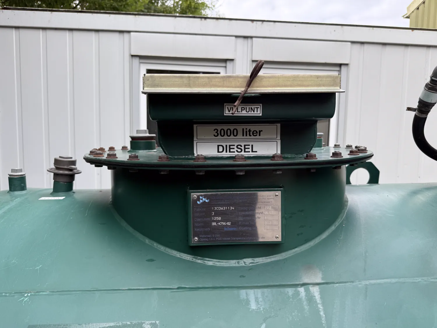 Nette Dieseltank Tolsma - 3000 Liter