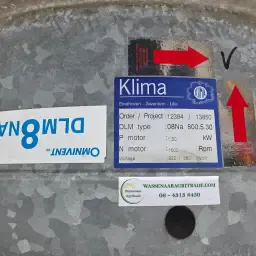 Klima DLM-08 NA Axialventilatoren | 80cm Durchmesser