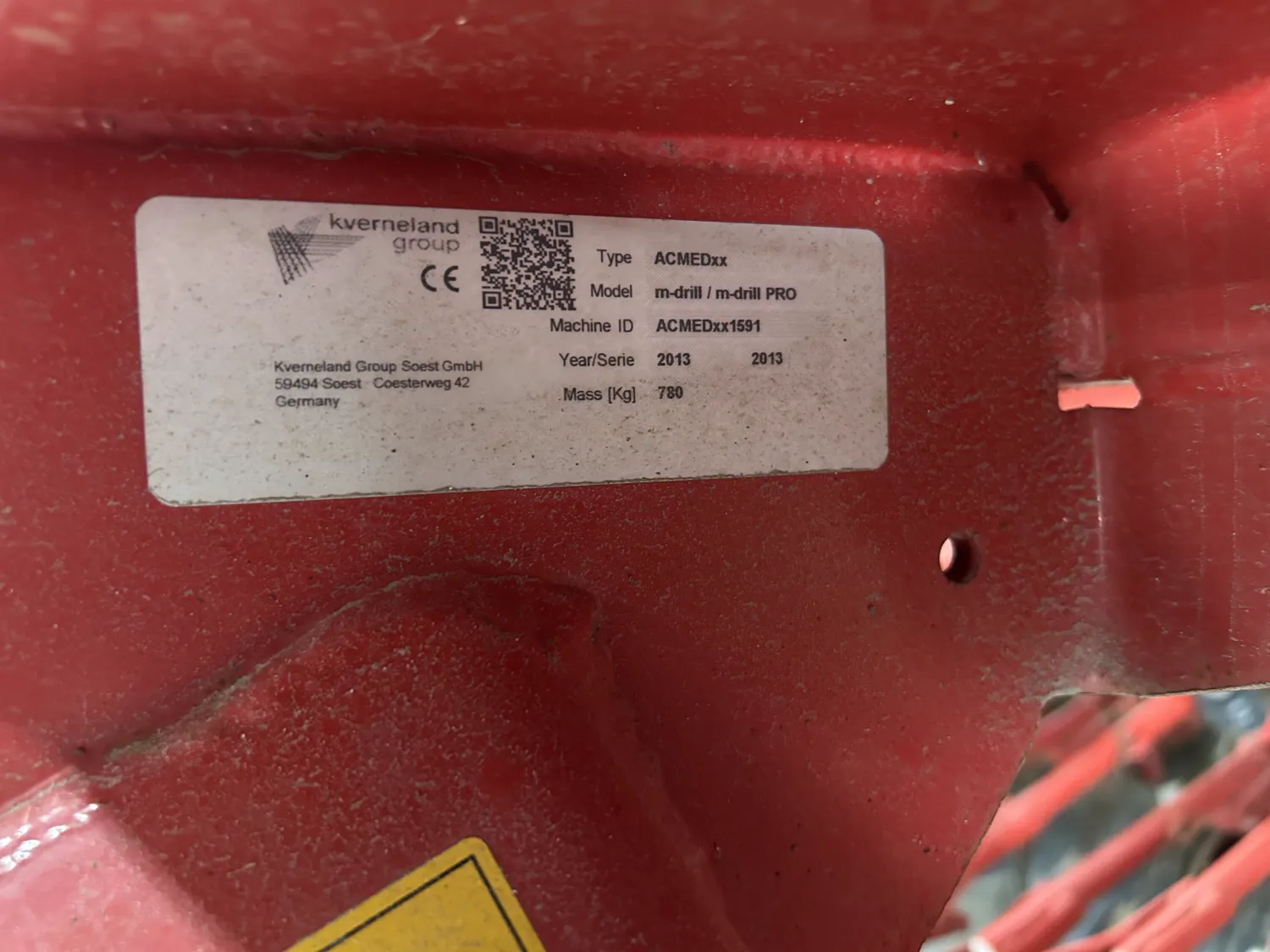 Kverneland M-Drill PRO Sämaschine - 25 Schare - Bj. 2013