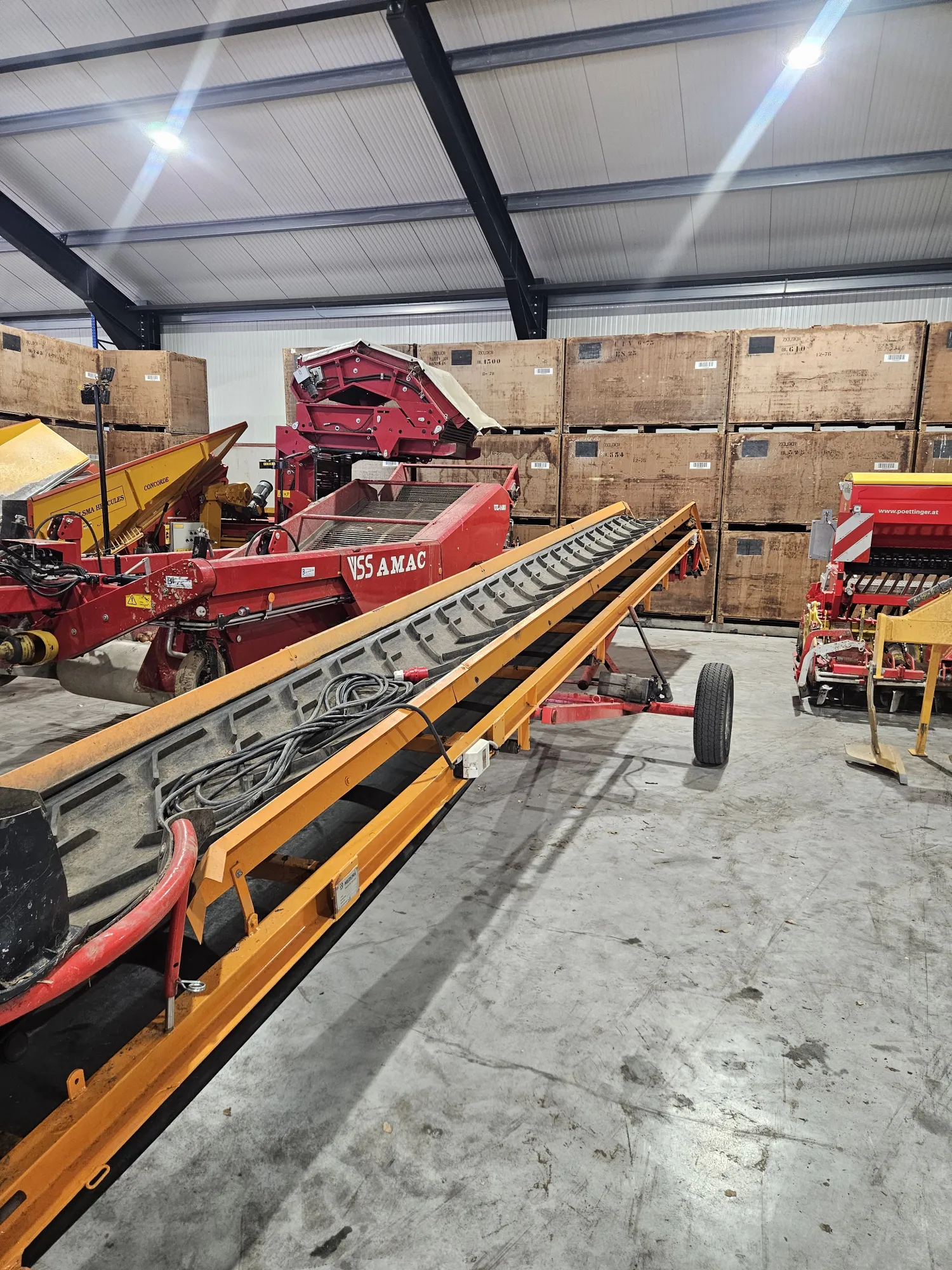 Miedema Förderband 9.5m - Neues Band