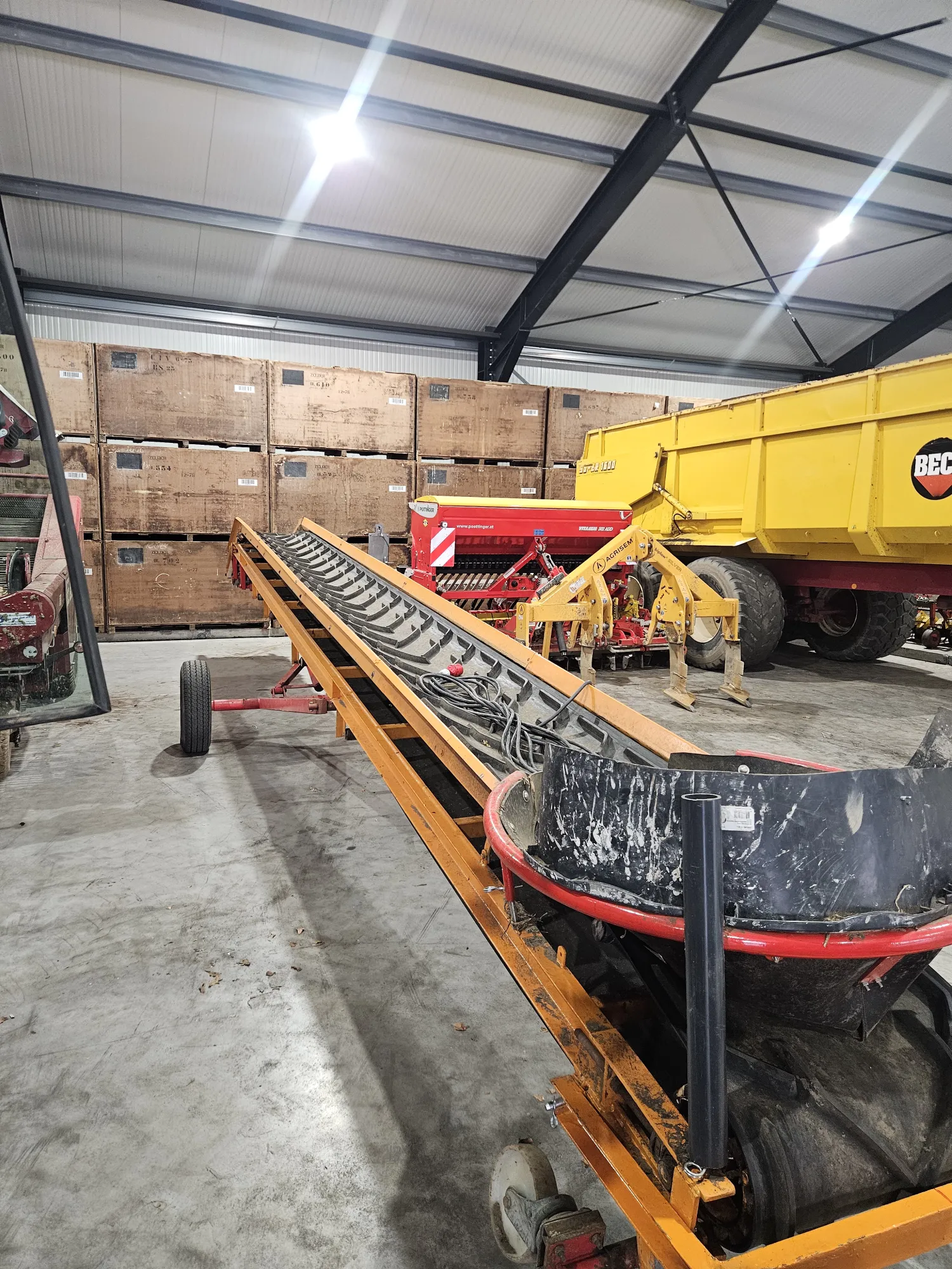 Miedema Förderband 9.5m - Neues Band