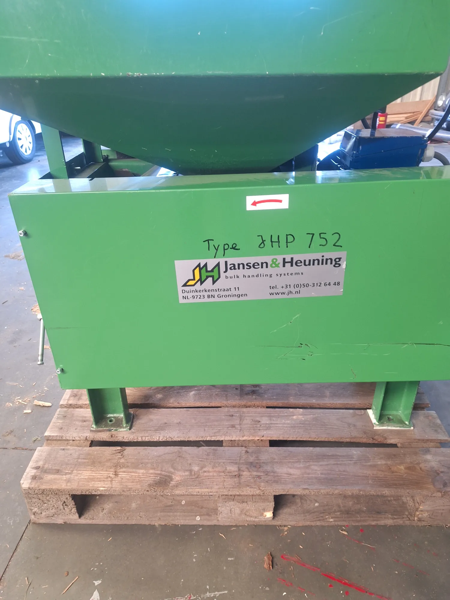 Zware Graanpletter met Motor - Hoge Capaciteit