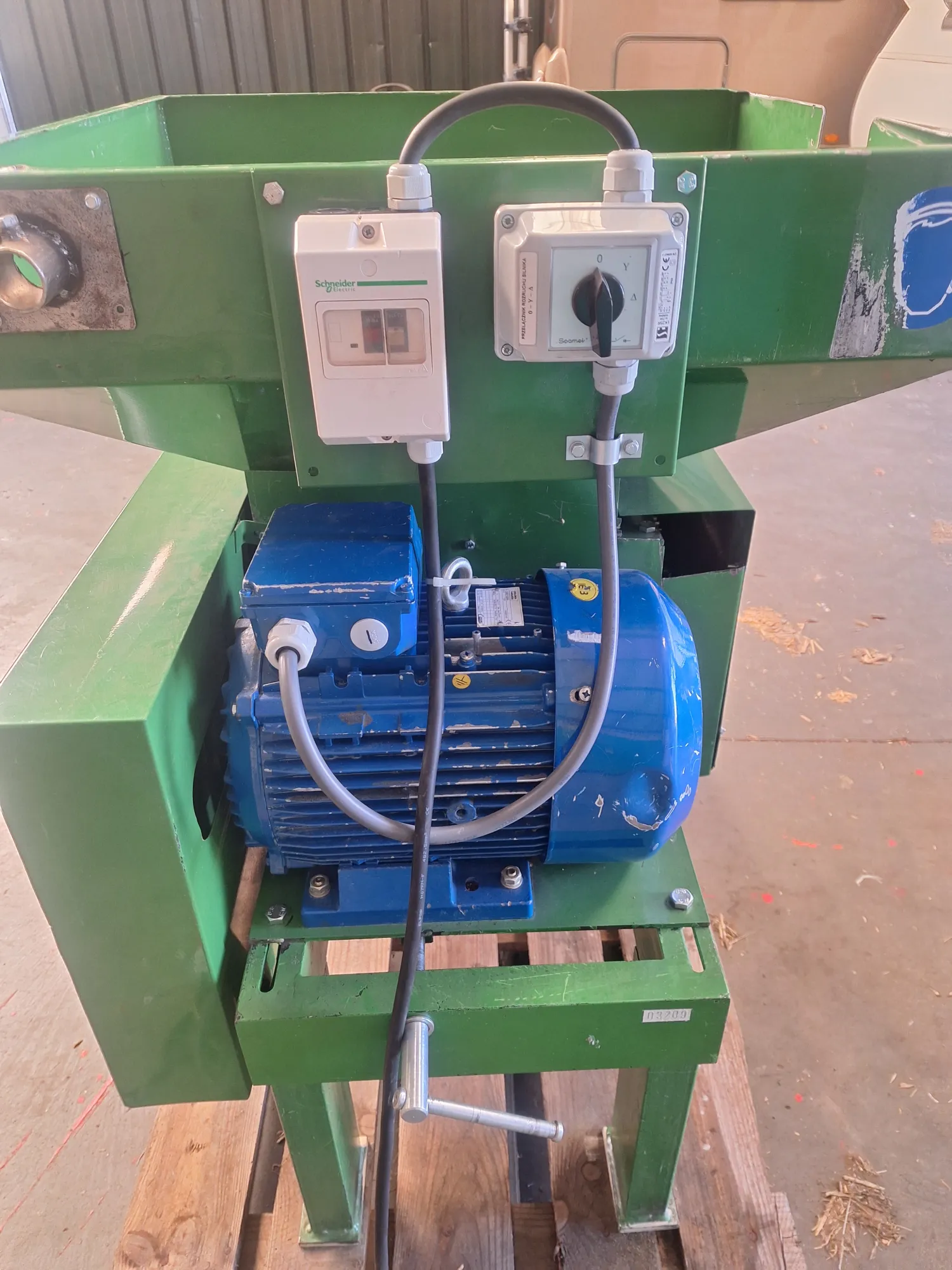 Zware Graanpletter met Motor - Hoge Capaciteit