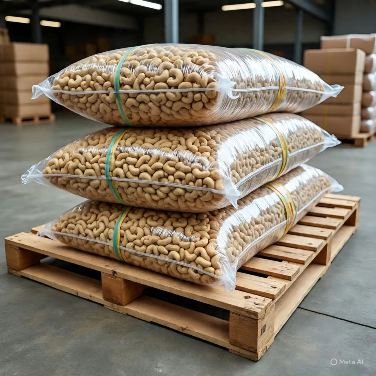 Anacardos crudos de alta calidad | Sacos de 80 kg