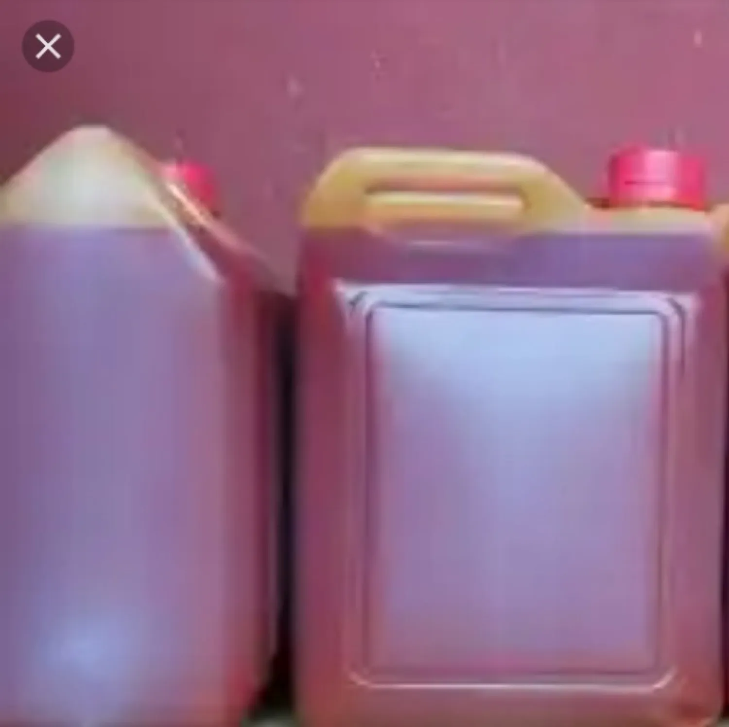 Aceite de palma rojo procesado de alta calidad, latas de 25 kg