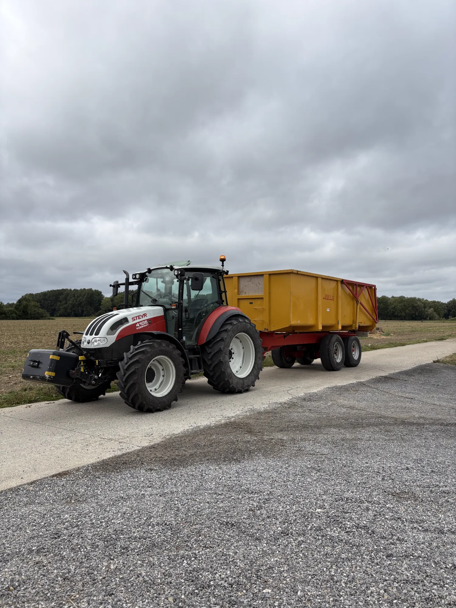 Mullie Kipper 13 Ton: Graankluik & Hydrolische Schof