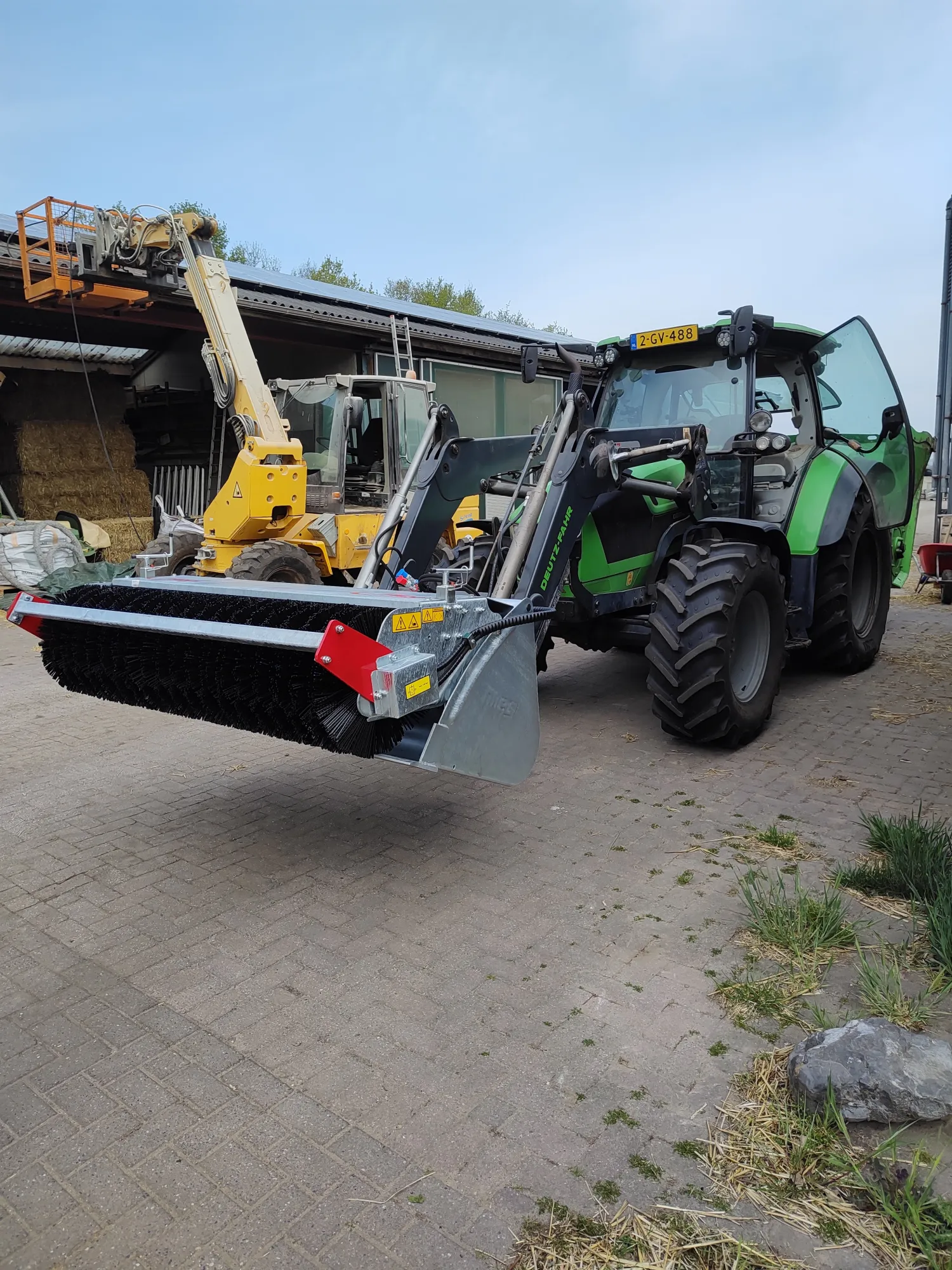 FLIEGL Veegmachine 2300mm - Robuust & Gegalvaniseerd