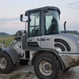 Terex TL80 laadschop met palletvorken - Direct inzetbaar