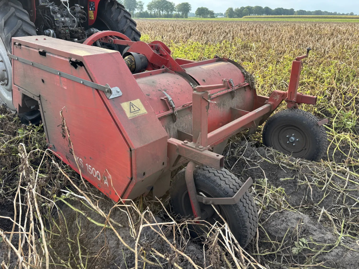 Grimme KS 1500 A Loofklapper | 1994 | 2 Rijen