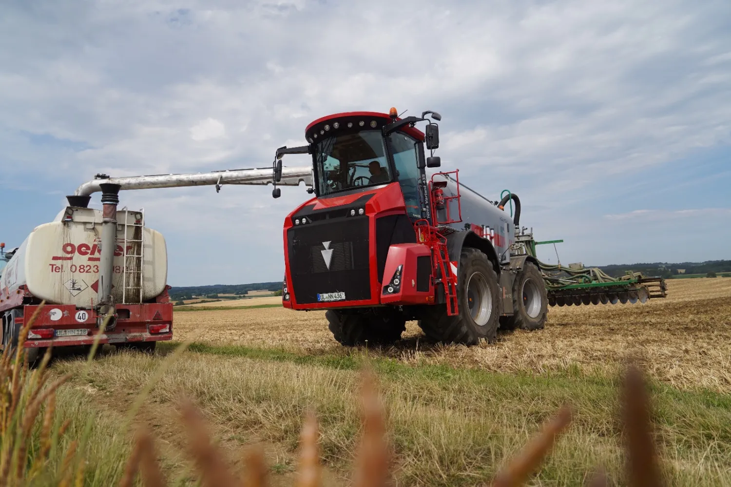 Bieten Mestverdeling met Zelfrijder