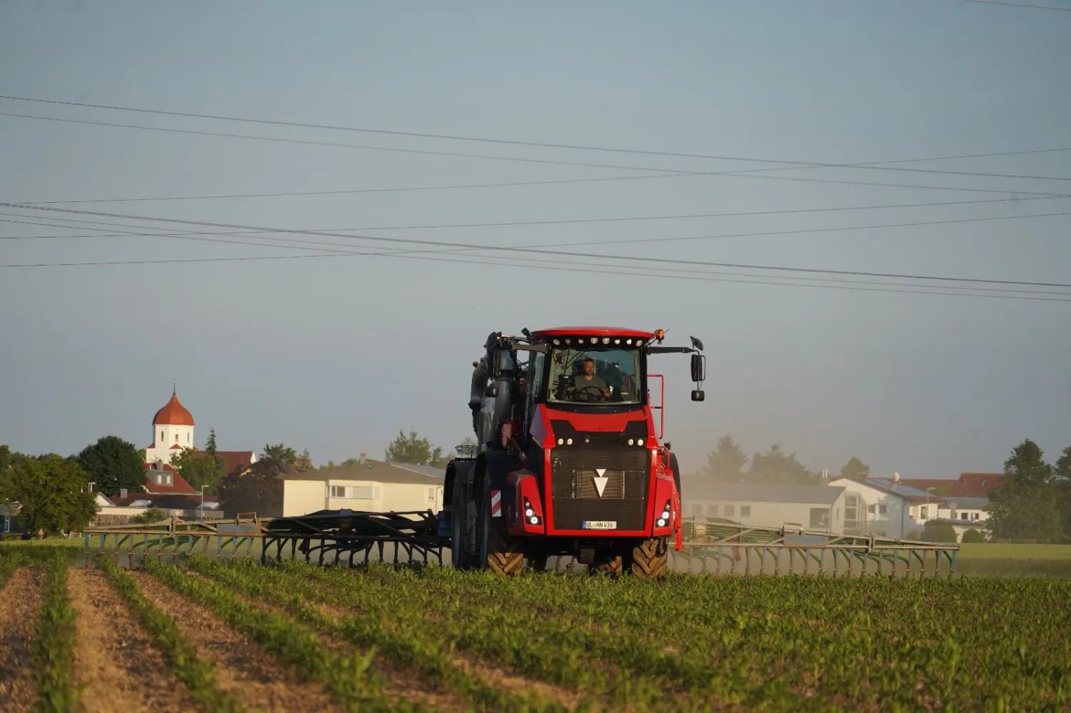 Bieten Mestverdeling met Zelfrijder