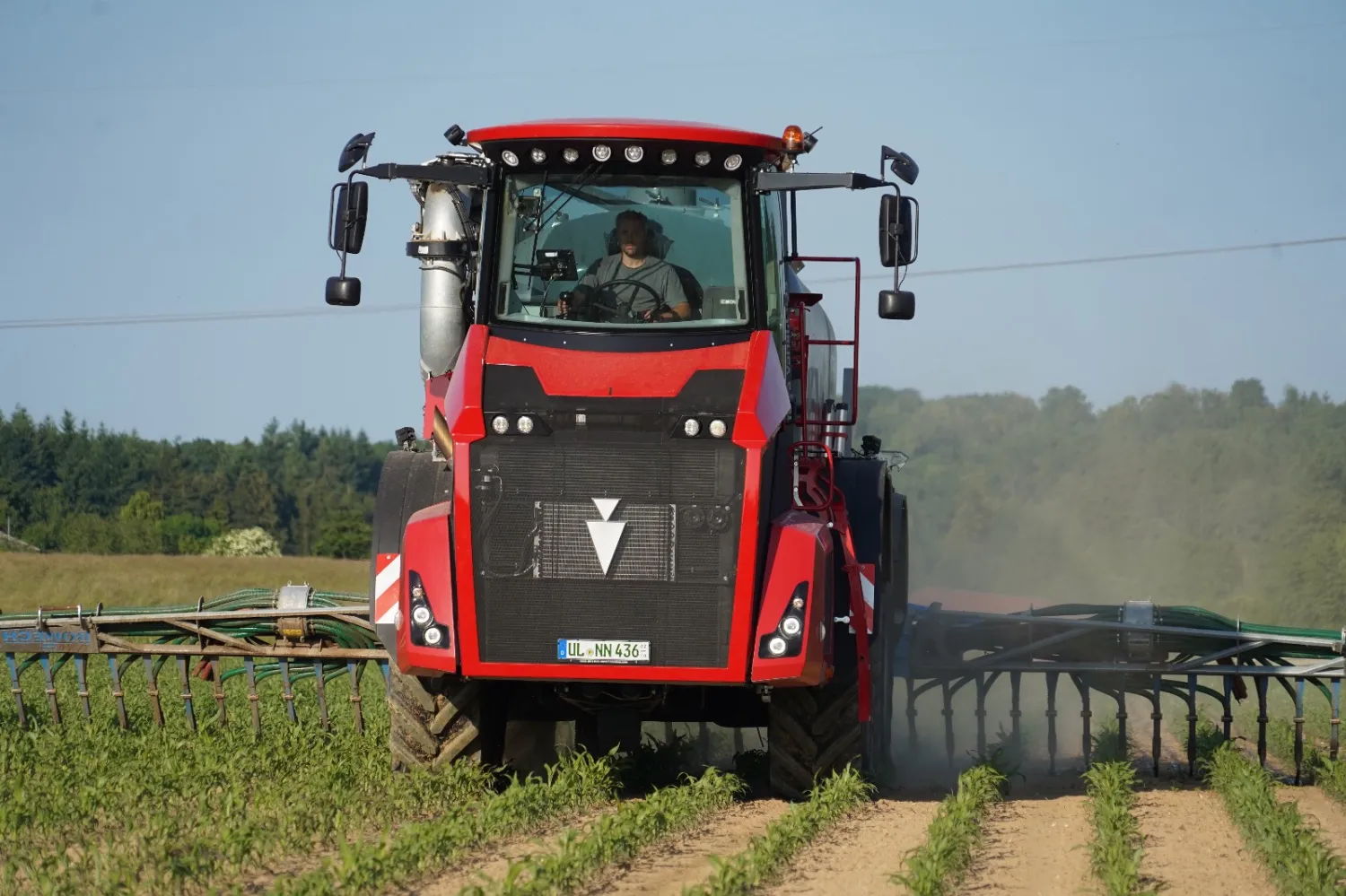 Bieten Mestverdeling met Zelfrijder