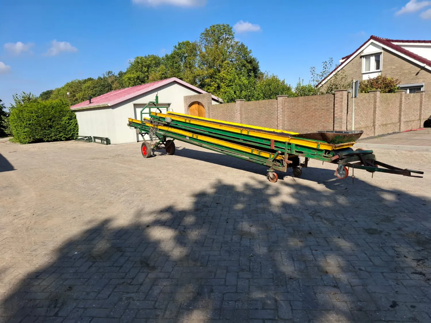 Visser Duoband Transportband - 8x8 Meter - Efficiënt Verplaatsen