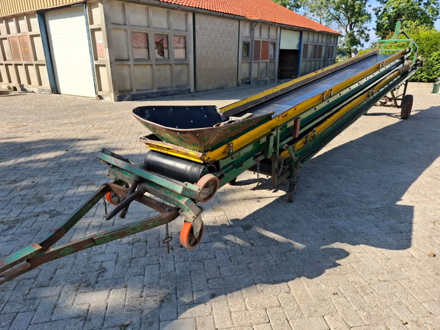 Visser Duoband Transportband - 8x8 Meter - Efficiënt Verplaatsen