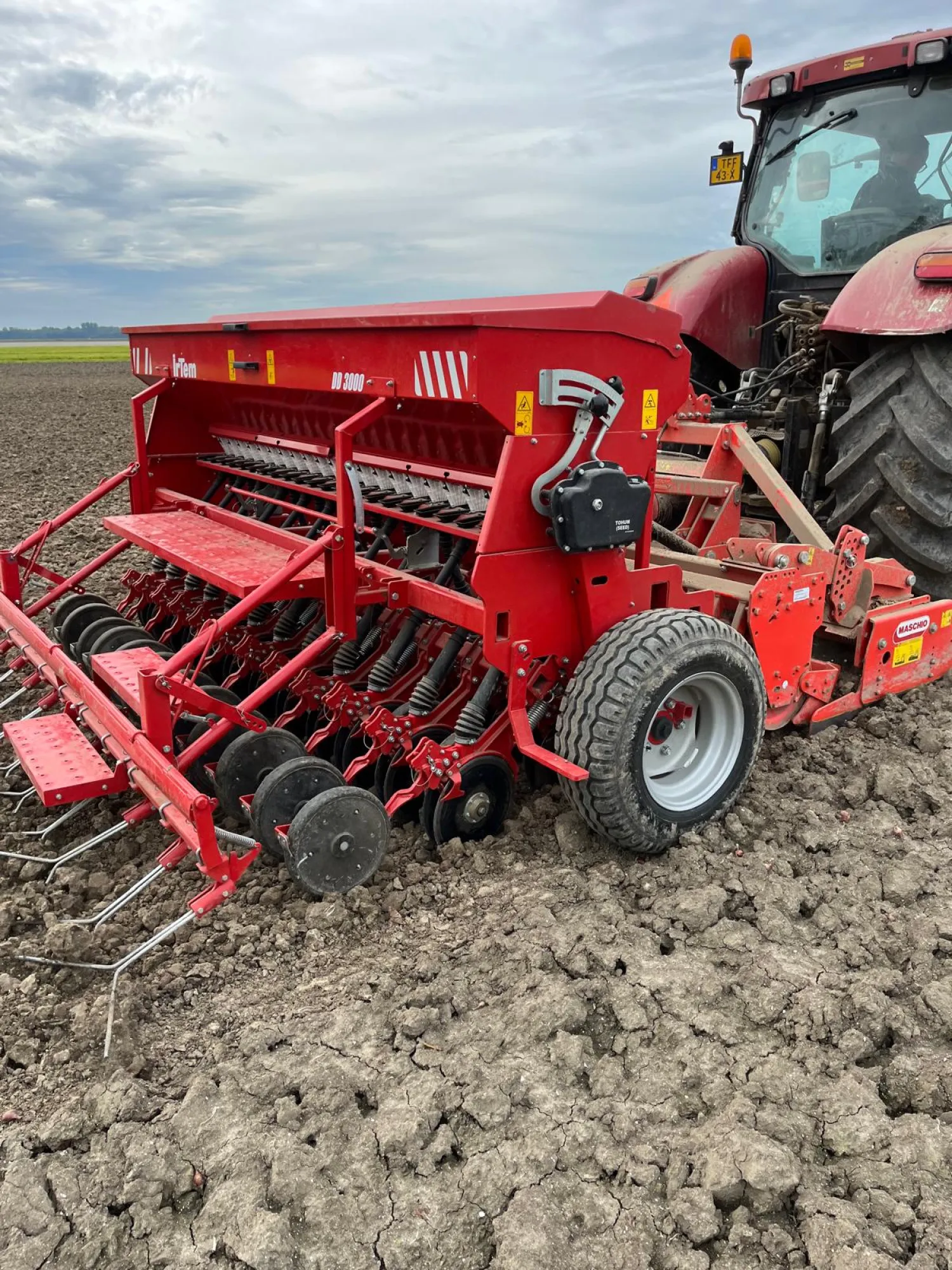 Siewnik Irtem Nokkenrad - 3m Szerokość Robocza, Podwójny Dysk
