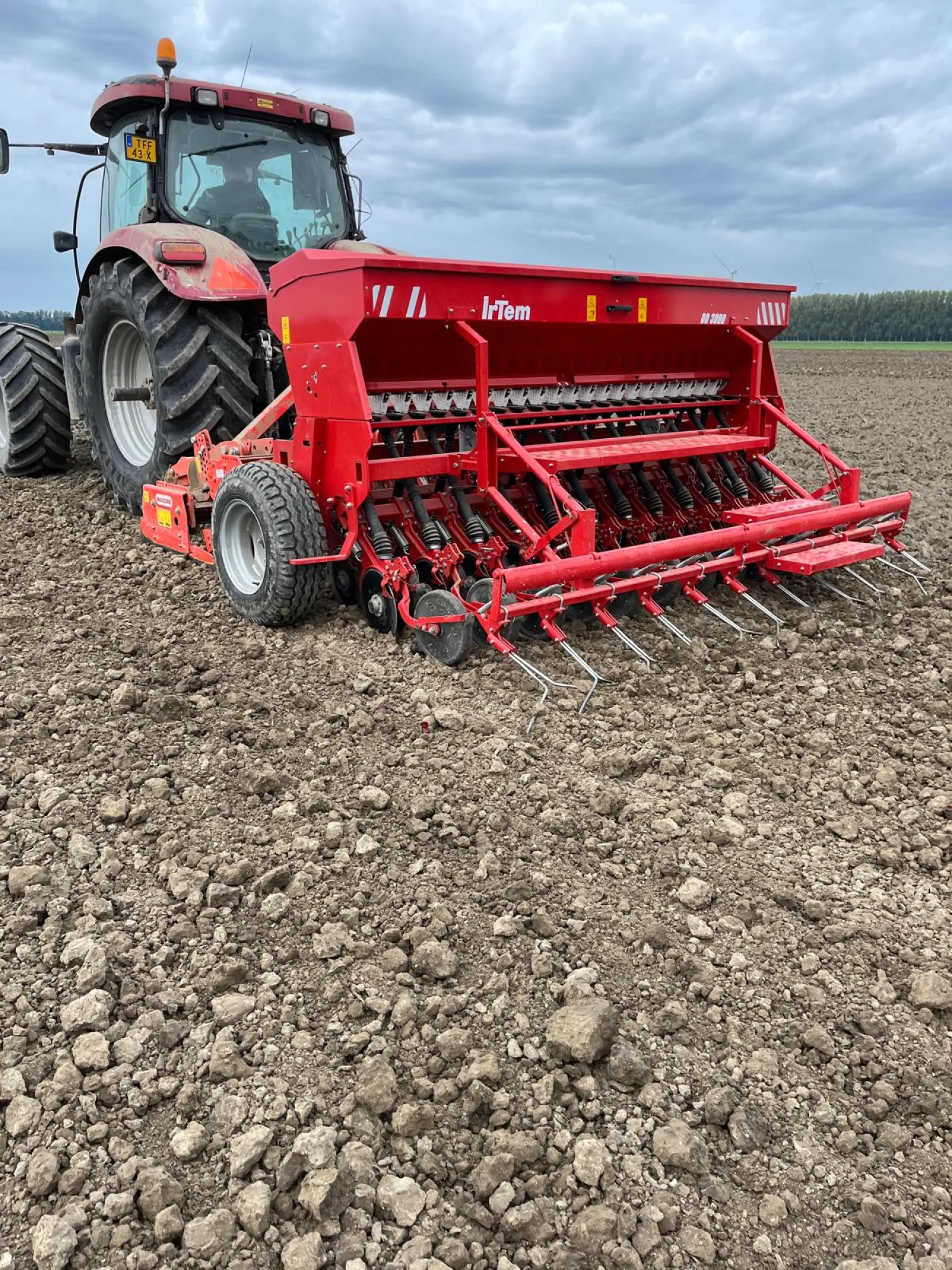 Siewnik Irtem Nokkenrad - 3m Szerokość Robocza, Podwójny Dysk