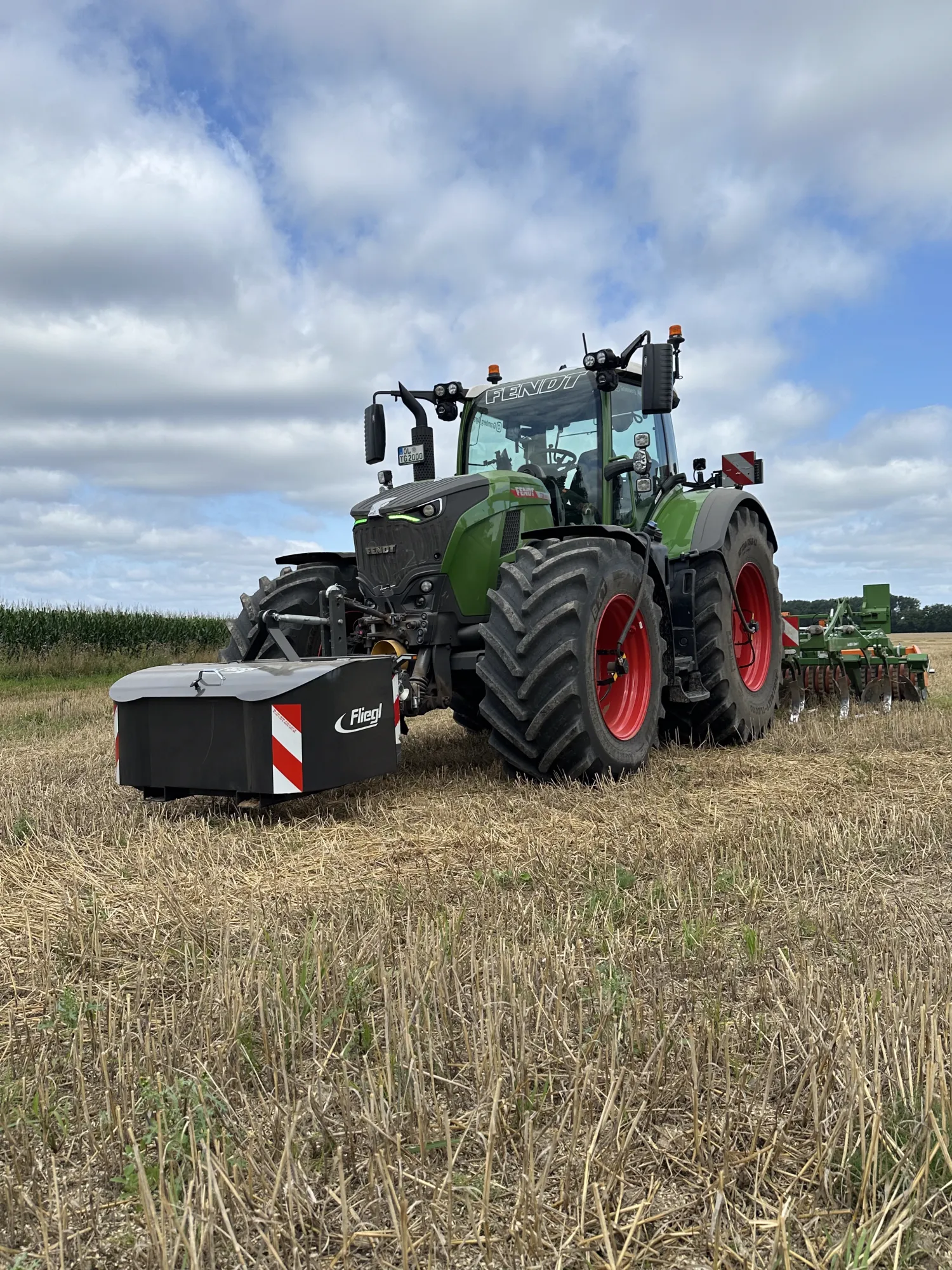 Fendt Traktor & Container Vermietung bei Wildeshausen
