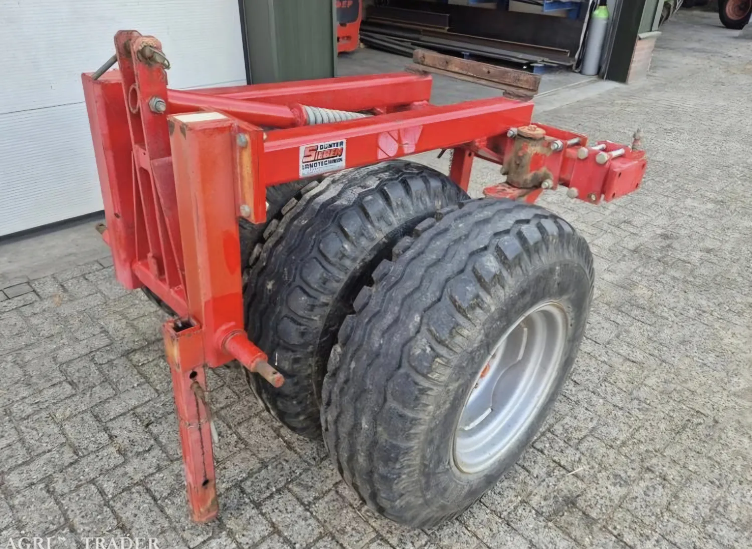 SiloWolf bandenpakker met grote wielen