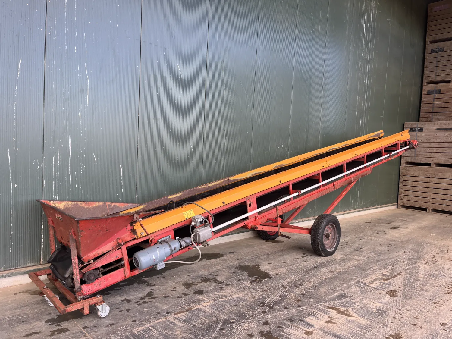 Miedema Förderband gebraucht, 7m – Top Zustand