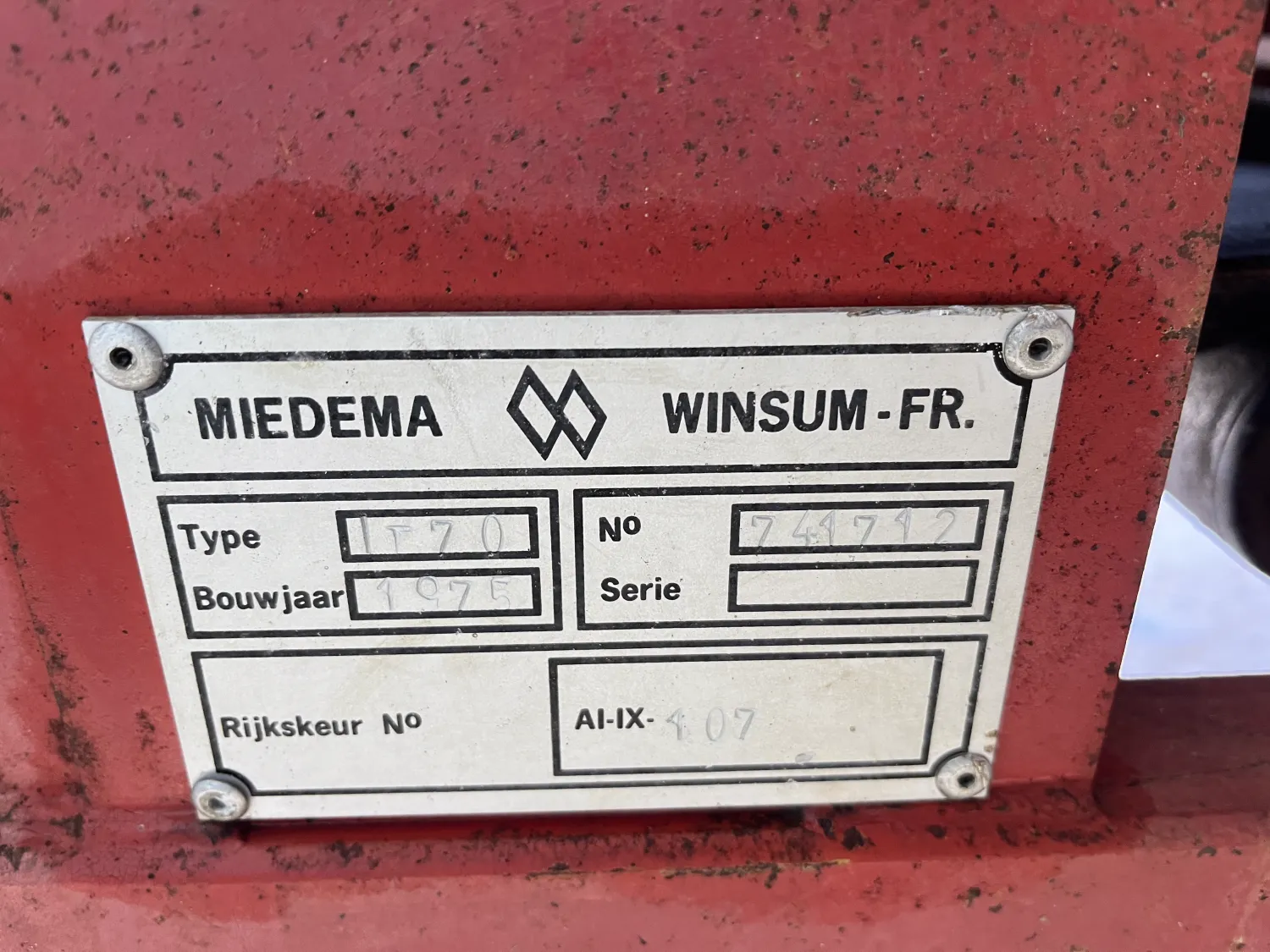 Miedema Förderband gebraucht, 7m – Top Zustand