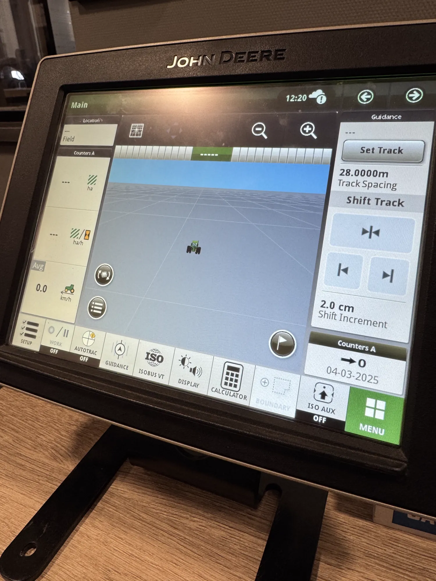John Deere 4640 Display AT/SC - Autotrac & Sectiecontrol
