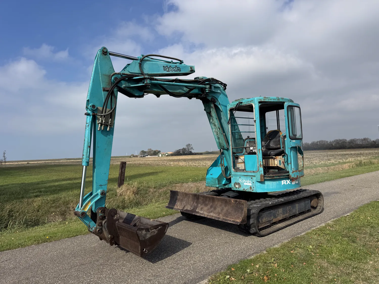 Kubota RX-501 Minigraver te koop | 5773 draaiuren