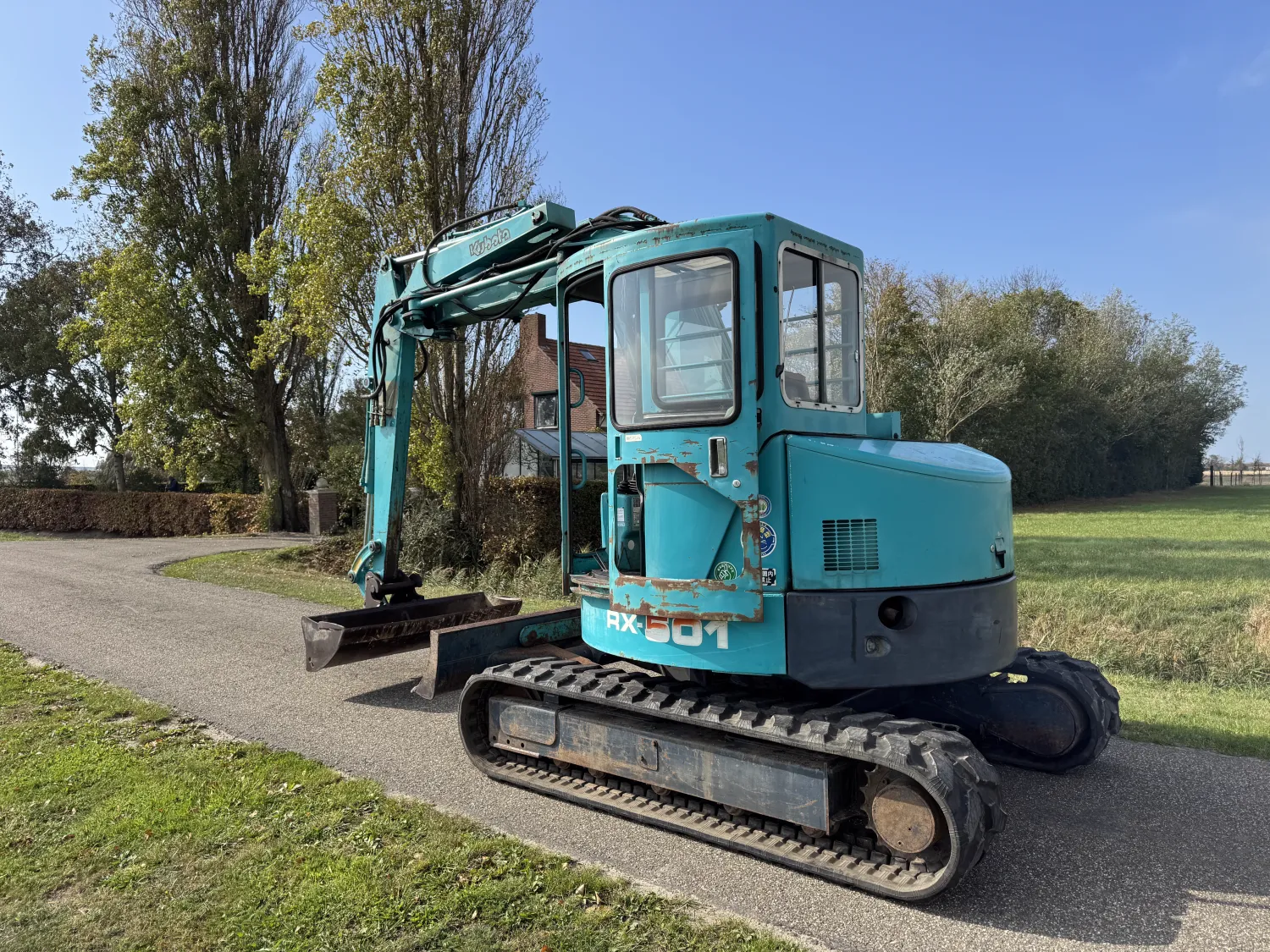 Kubota RX-501 Minigraver te koop | 5773 draaiuren