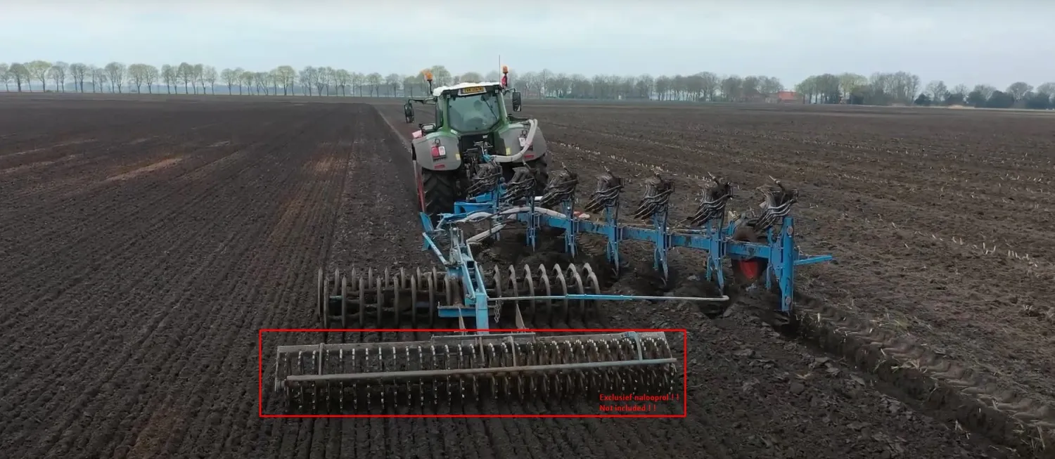 Lemken Diamant 16 V 7+1 Ploeg met Vorenpakker - Bouwjaar 2019