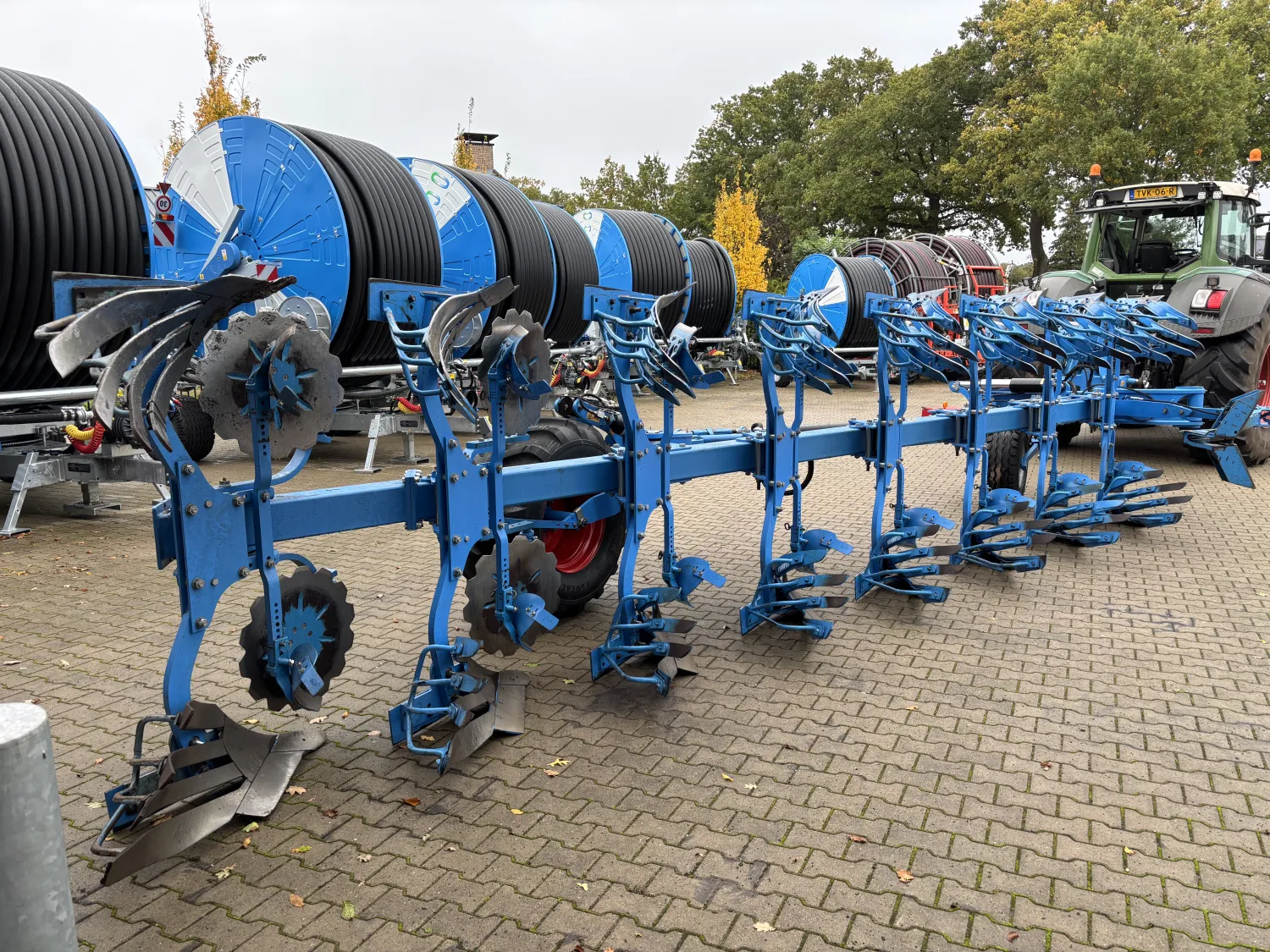 Lemken Diamant 16 V 7+1 Ploeg met Vorenpakker - Bouwjaar 2019