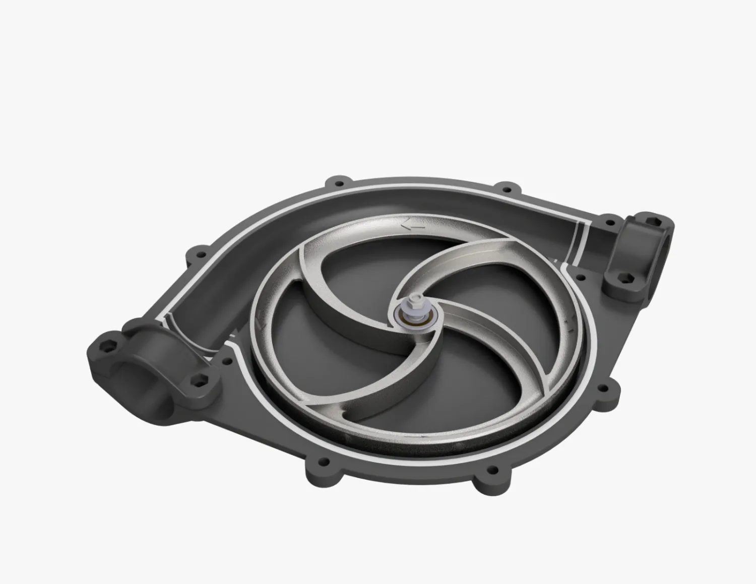 90° Umlenkecke für 60mm Rohrkettenförderer