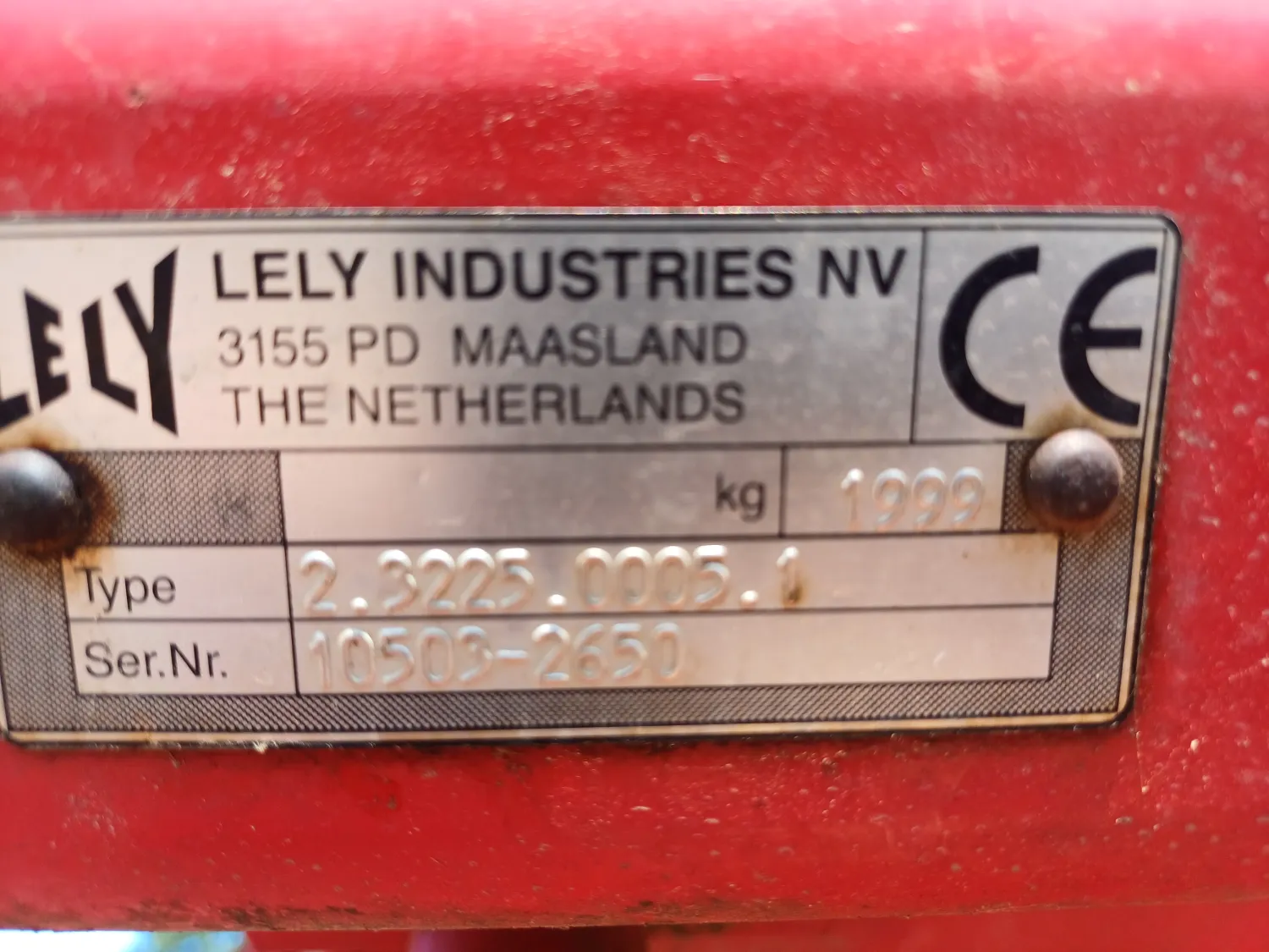 Lely Centerliner Strooier | 1200 Liter Inhoud | Hydraulisch