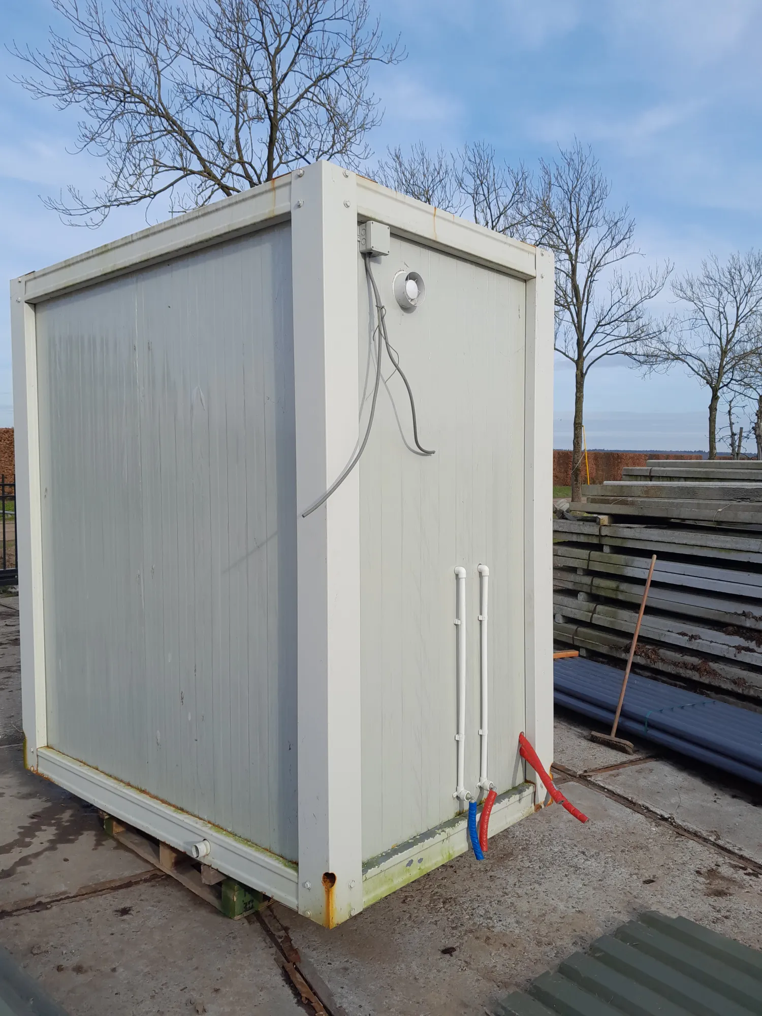 Mobiele Douche Units voor Seizoenswerk - Eenvoudig aan te sluiten