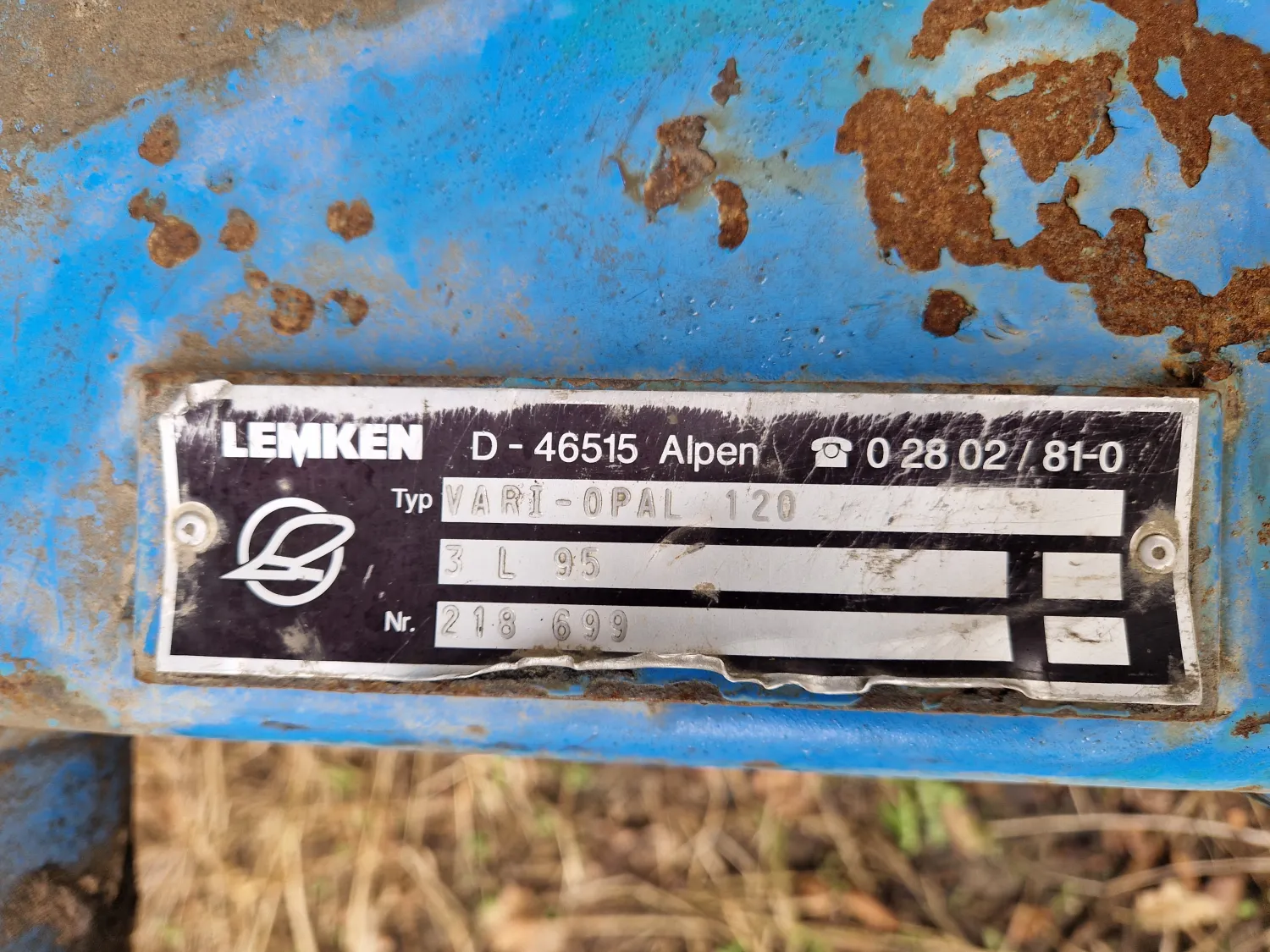 Lemken 3-schaar wentelploeg Vario M55 | Ploeg te koop