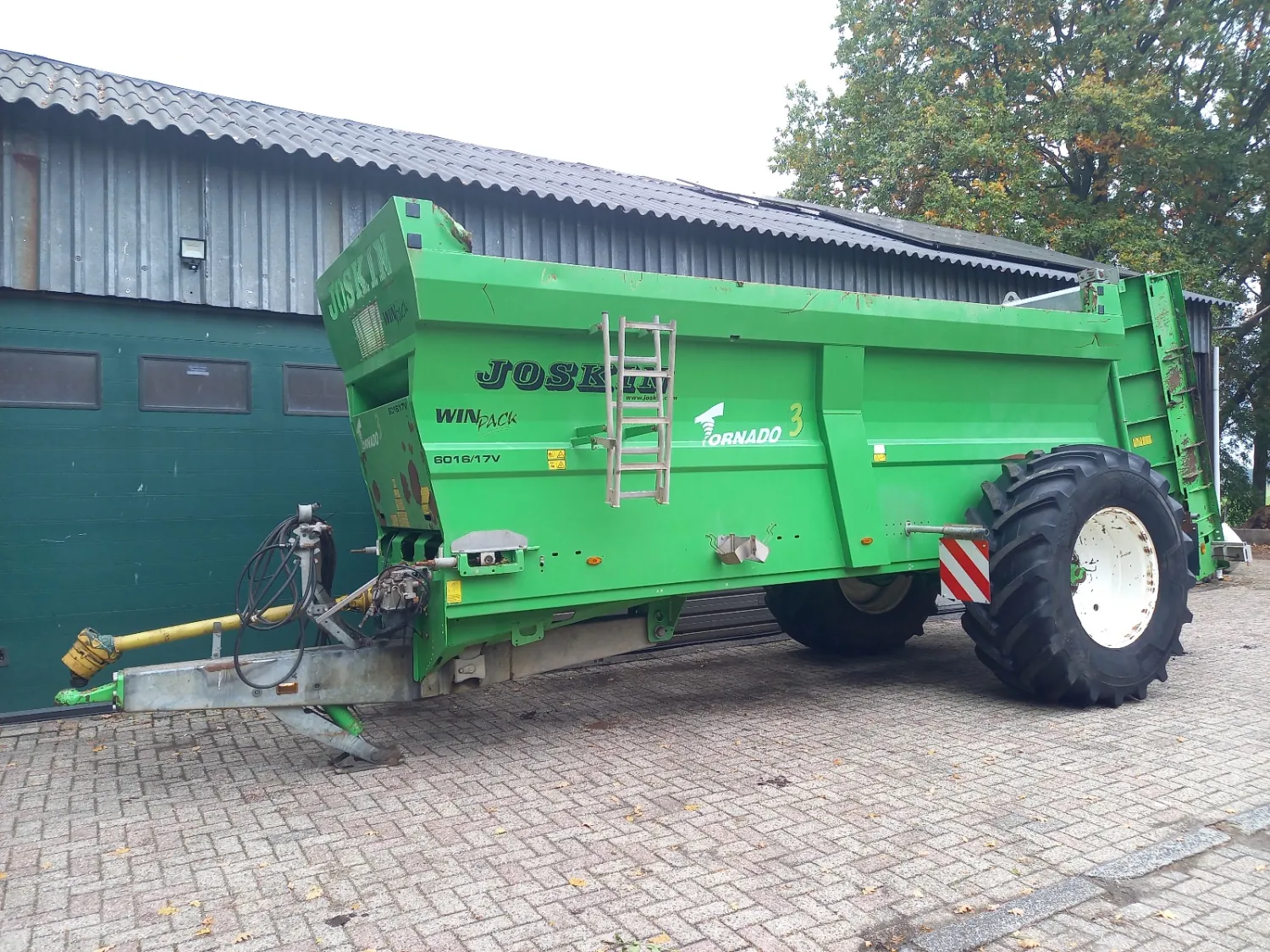 JOSKIN TORNADO 3 Mestverspreider - 2017, 17.5m³ capaciteit