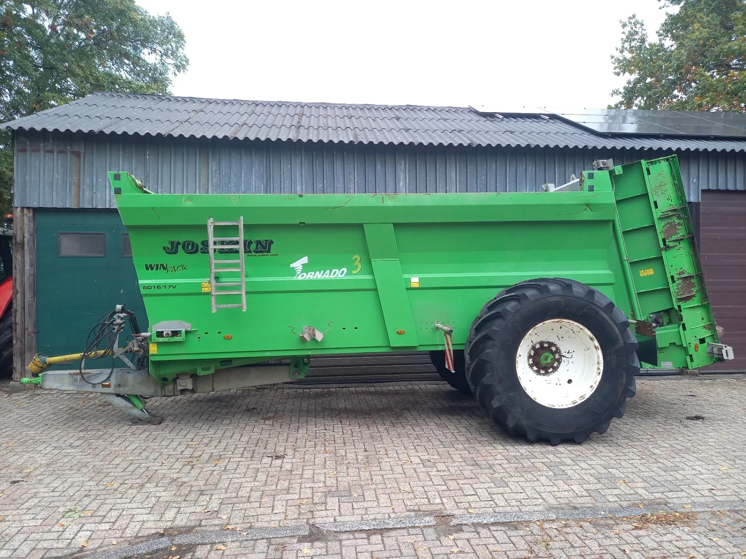 JOSKIN TORNADO 3 Mestverspreider - 2017, 17.5m³ capaciteit