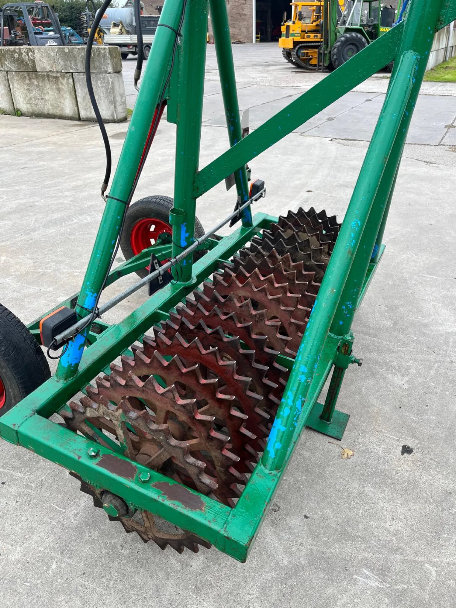 Tăvălug agricol 175 cm - Pliere hidraulică